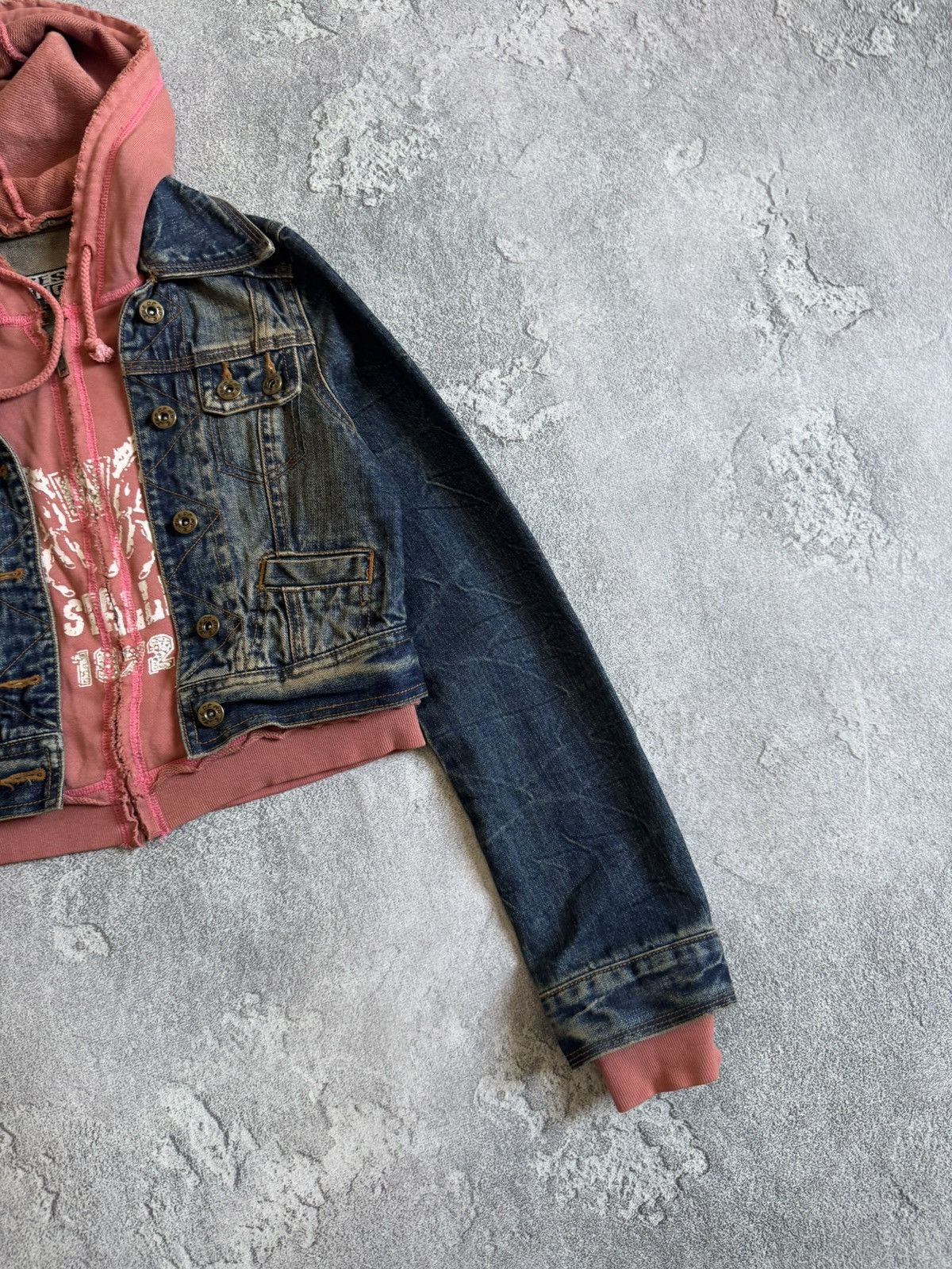 Hysteric Glamour Vintage S/size retro archive jacket y2k + hoodie L.G.B. Size S / US 4 / IT 40 - 9 Thumbnail