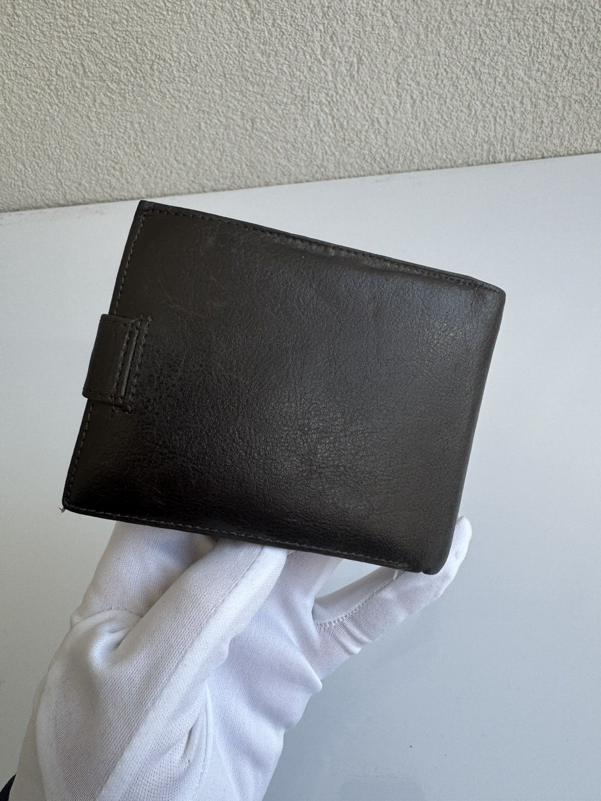 Camel Camel Black Leather Wallet Bifold Size ONE SIZE - 11 Thumbnail