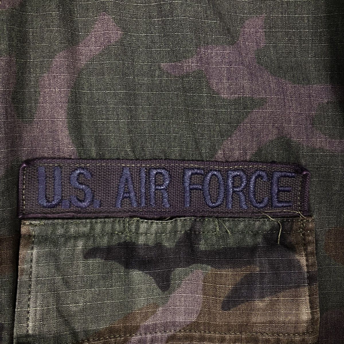 Vintage 🔥Vintage Military US Air Forces Chore Cargo Jacket Pockets Size US S / EU 44-46 / 1 - 18 Thumbnail