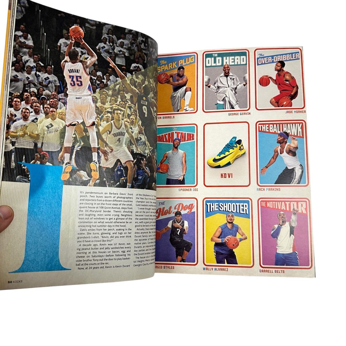 NBA Slam Magazine KICKS Sneakers BJ Felton Grieves Kemba Walker Size ONE SIZE - 2 Thumbnail