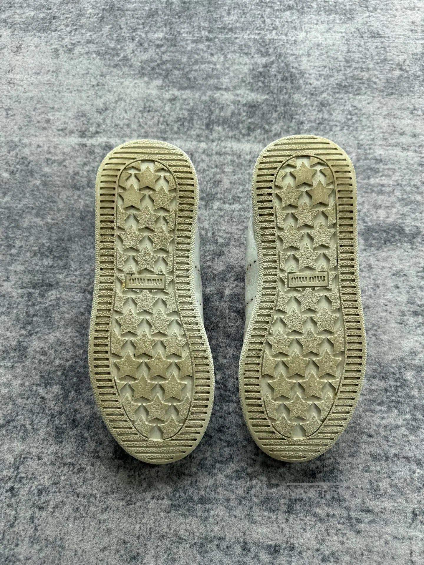 Miu Miu Miu Miu Distressed Dirty Shoes| Size US 7.5 / IT 37.5 - 6 Thumbnail