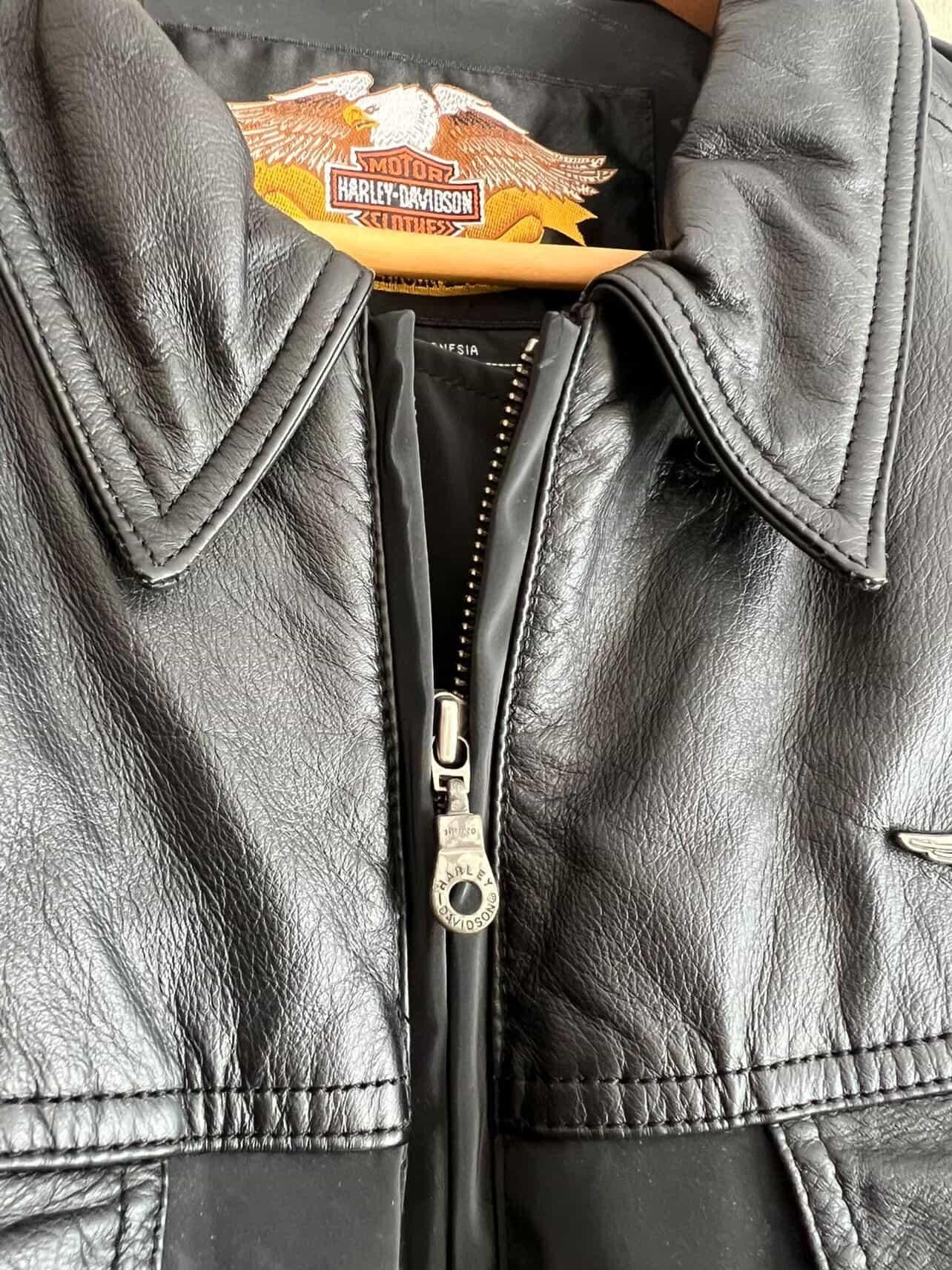 Harley Davidson Harley Davidson Hybrid Jacket Genuine leather with PVC 💥🔥 Size US XL / EU 56 / 4 - 4 Thumbnail