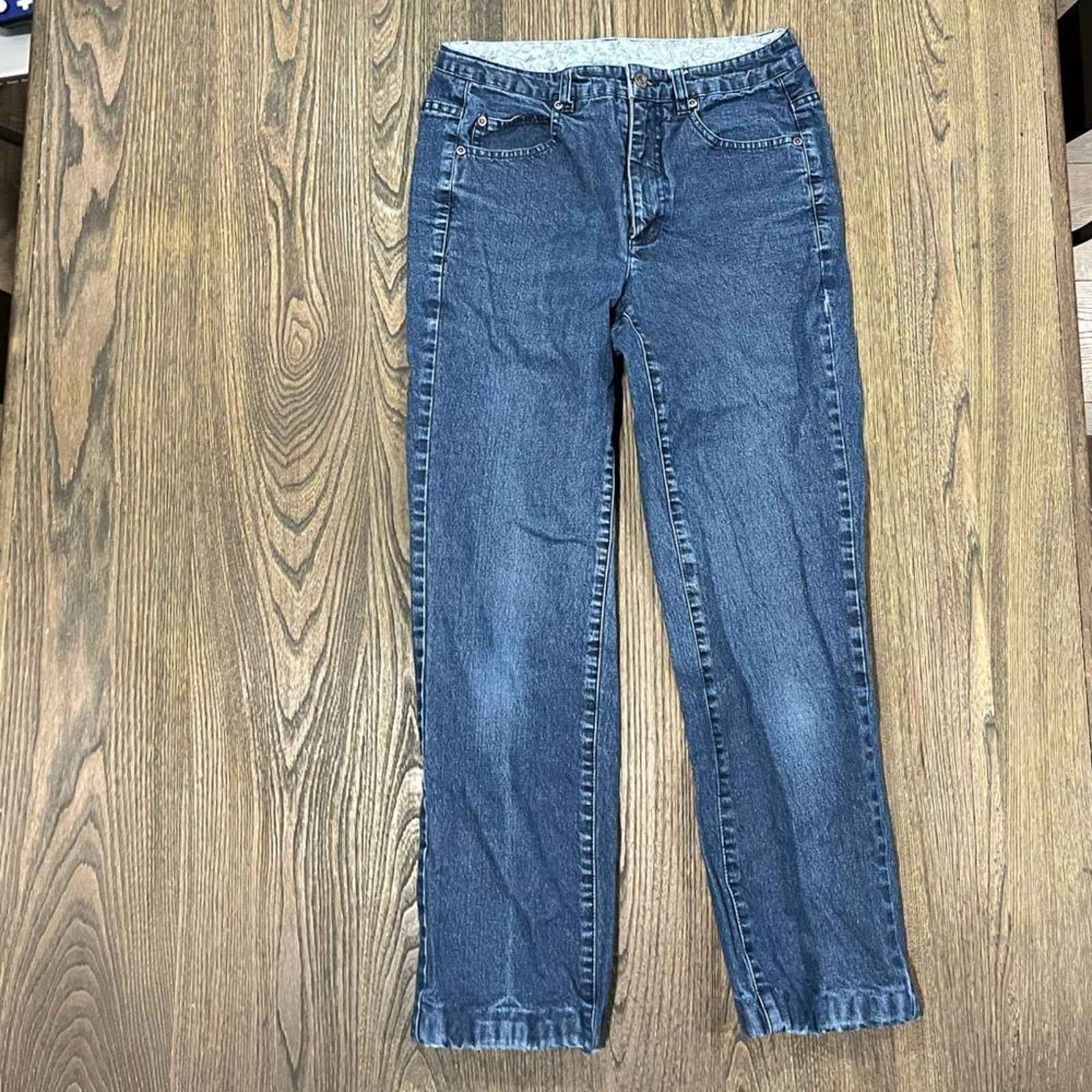 Vintage Appleseed’s Petites Straight Leg Jeans Denim Mid Rise Sz 6P Size 28" / US 6 / IT 42 - 1 Thumbnail