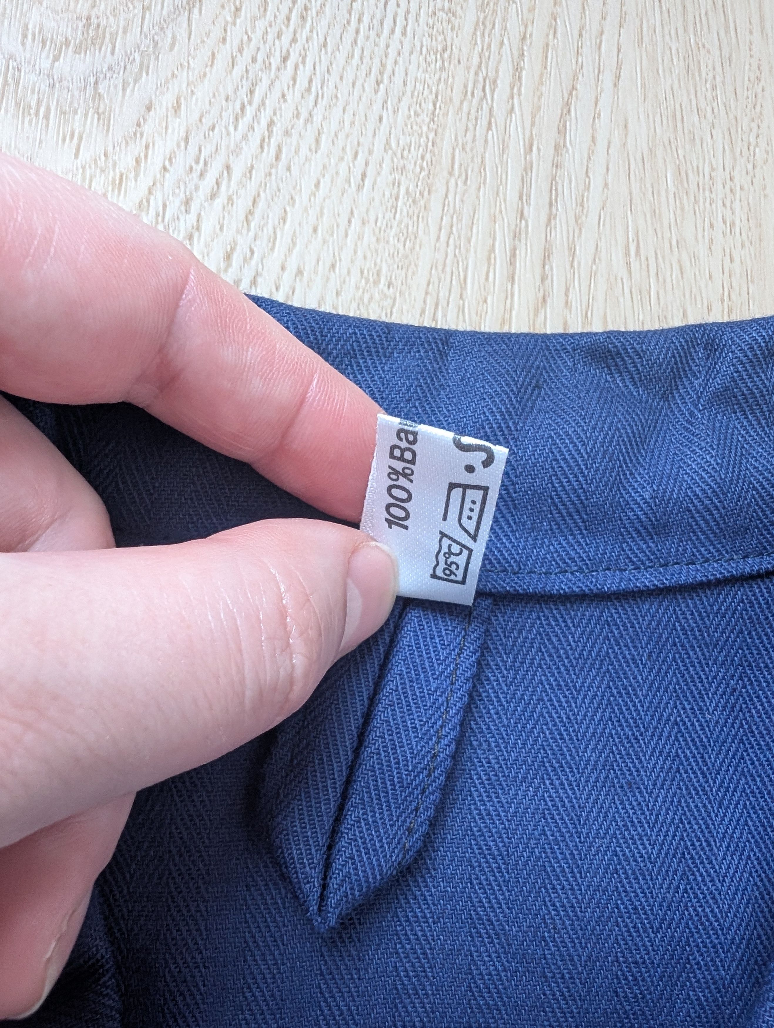 Vintage VTG sanfor moleskin blue jacket workwear French chore coat Size US M / EU 48-50 / 2 - 10 Thumbnail