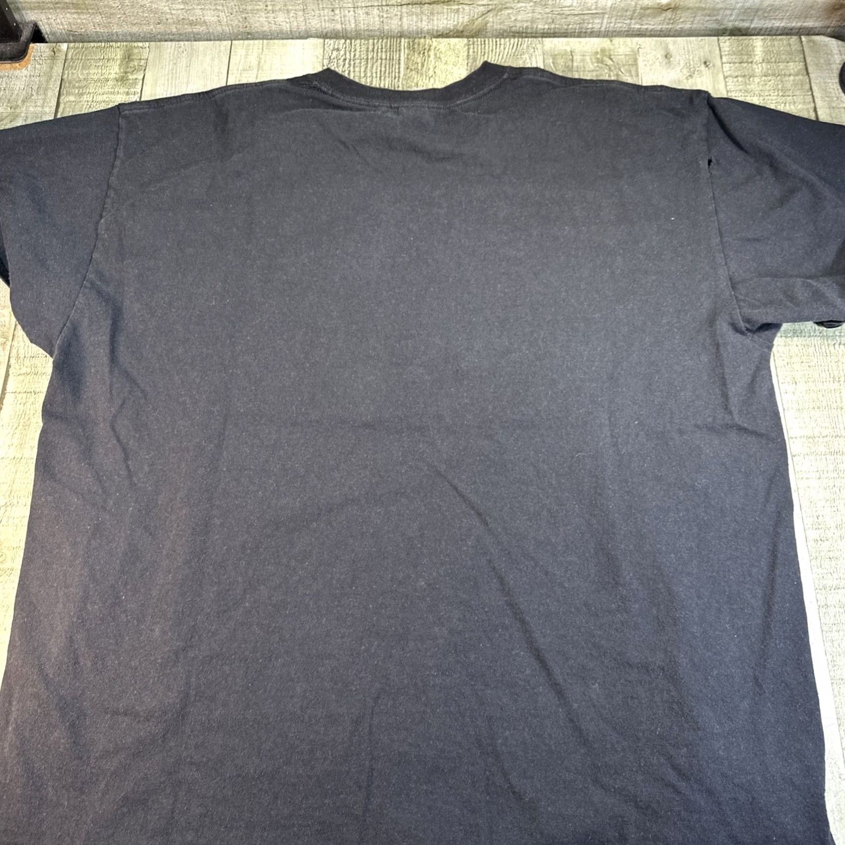 Gildan Gildan Heavy Cotton XL Black T-Shirt Chicago Baseball Graphic Men Crew Neck Short Sleeve Graphic Print Vintage: No Size US XL / EU 56 / 4 - 4 Thumbnail