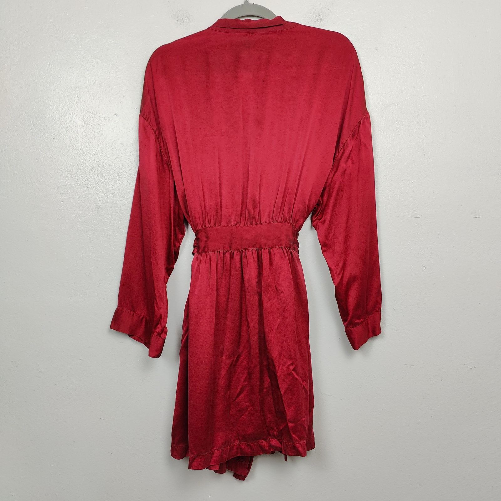 Victoria's Secret Y2K Vintage Victoria's Secret Silk Robe Womens M/L Size ONE SIZE - 7 Thumbnail