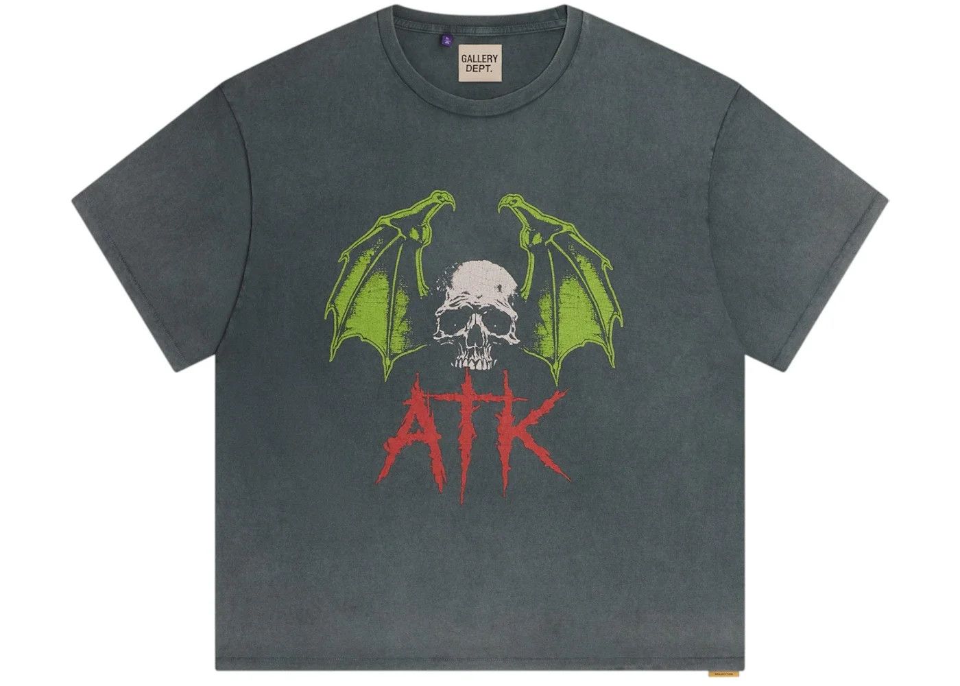Gallery Dept. o1mle0226 ATK Night T-Shirt in Black Size US XXL / EU 58 / 5 - 2 Thumbnail