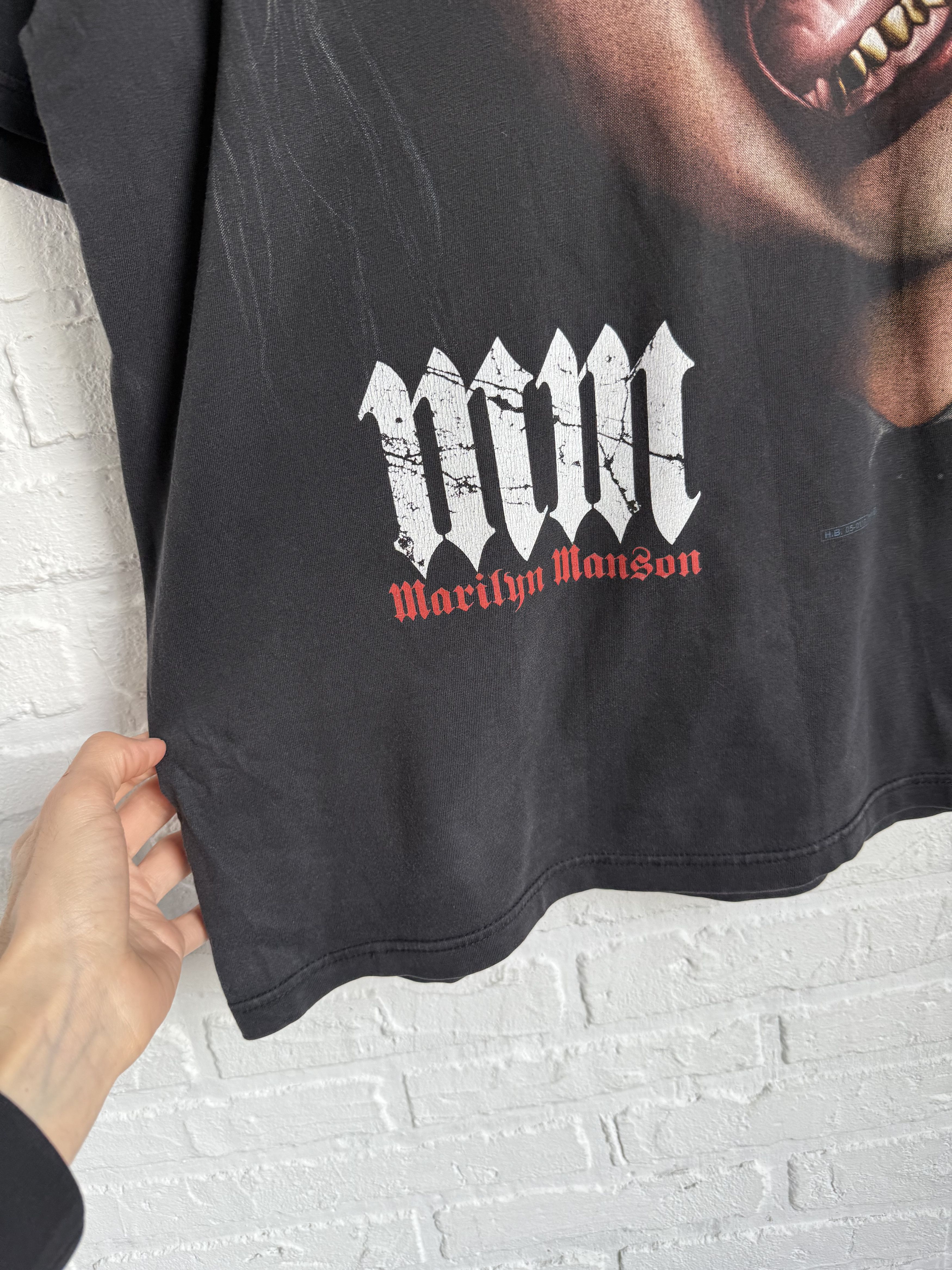Band Tees Vintage 2003 Marilyn Manson Golden Age of Grotesque t-shirt Size US L / EU 52-54 / 3 - 4 Thumbnail