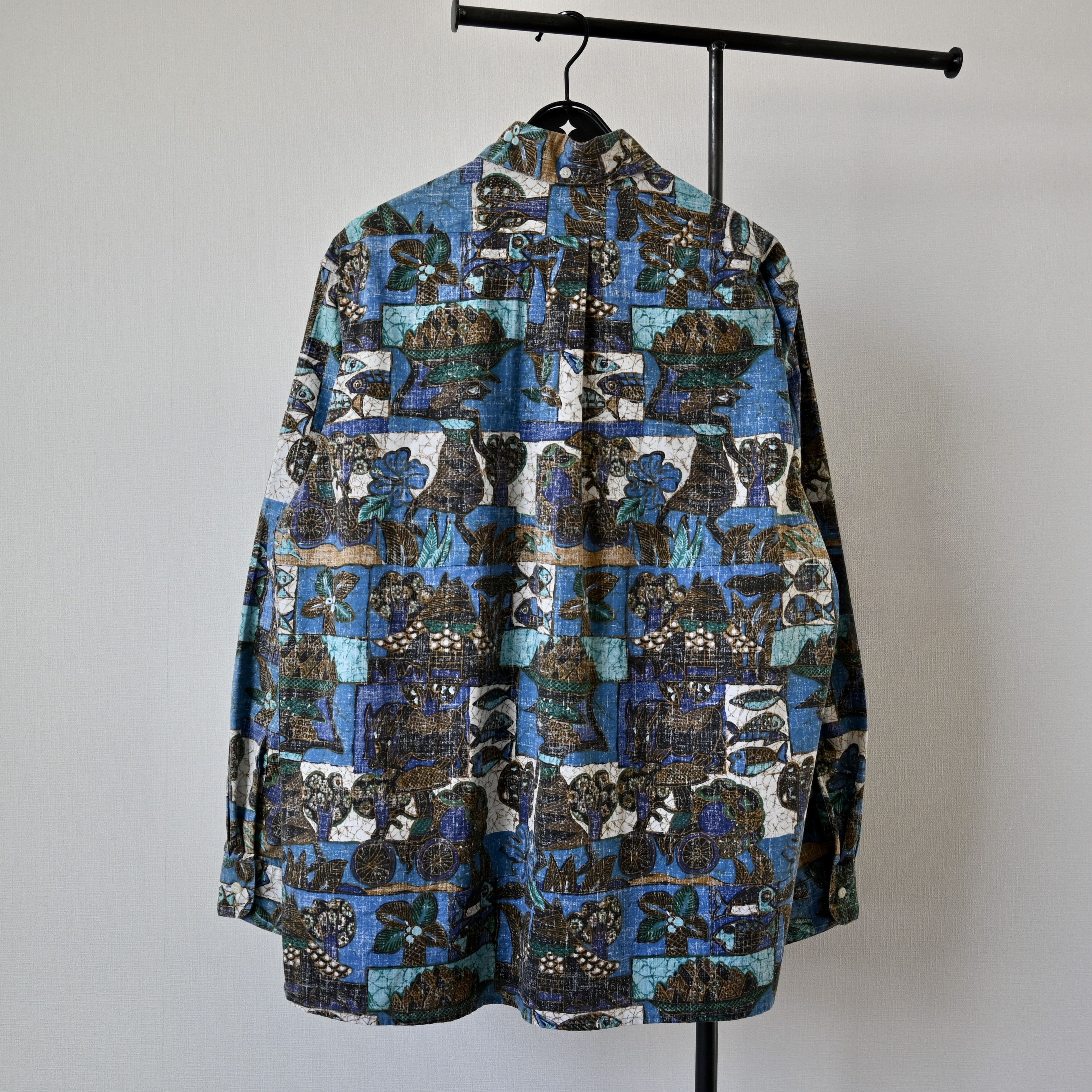 Reyn Spooner VTG 90s Reyn Spooner long sleeve hawaiian shirt made in USA Size US L / EU 52-54 / 3 - 2 Thumbnail