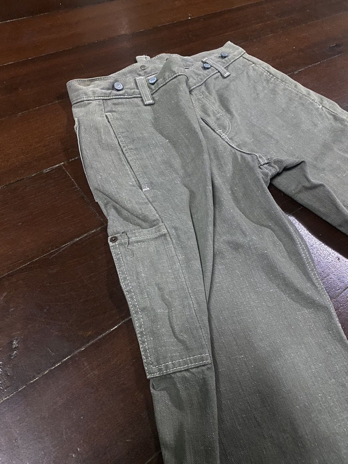 Margaret Howell FIRE 🔥 EDWIN X MARGARET HOWELL CARPENTER WIDE LEG BAGGY Size US 32 / EU 48 - 8 Thumbnail