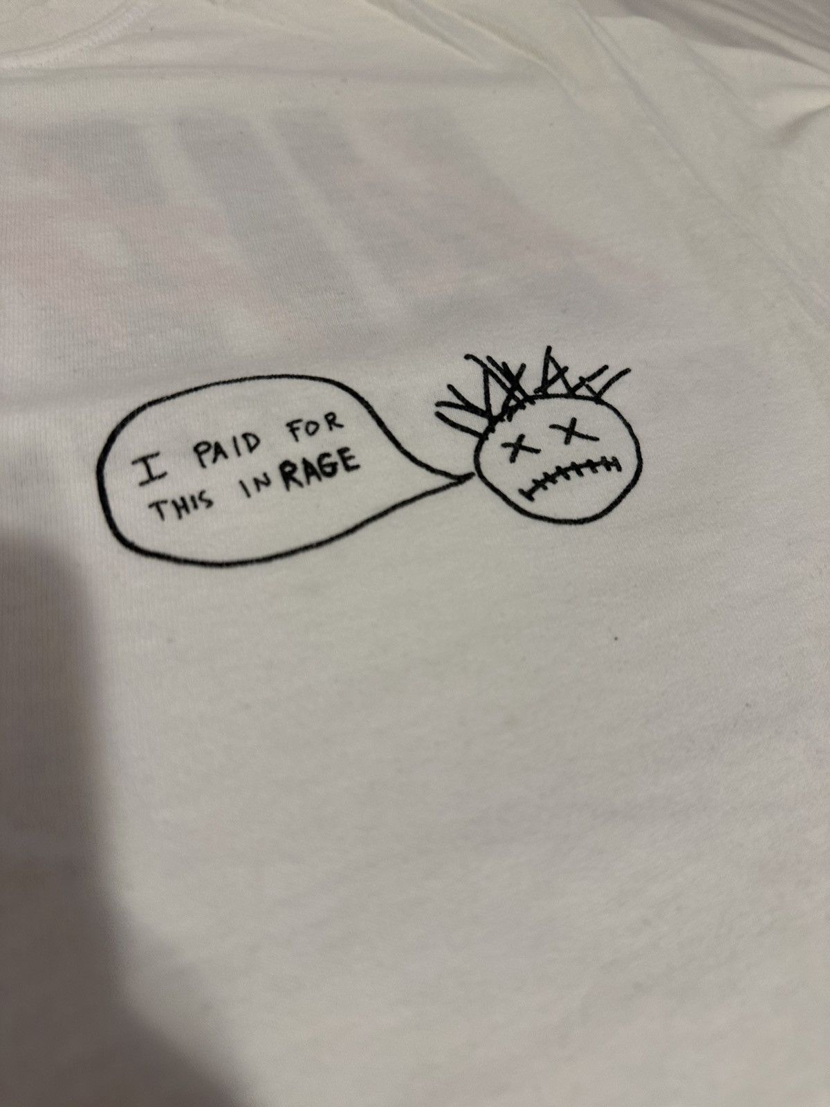 Travis Scott Travis Scott I Paid For This In Rage Tee Size US M / EU 48-50 / 2 - 2 Thumbnail