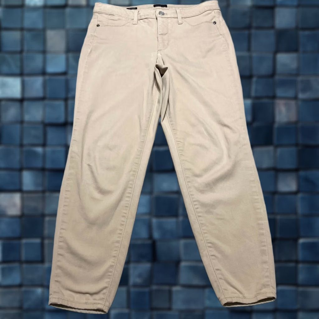 Talbots Talbots Womens Pants 6P Beige Jegging Light Wash Mid Rise Petite Casual Skinny Inseam 25" Size 30" / US 8 / IT 44 - 1 Thumbnail