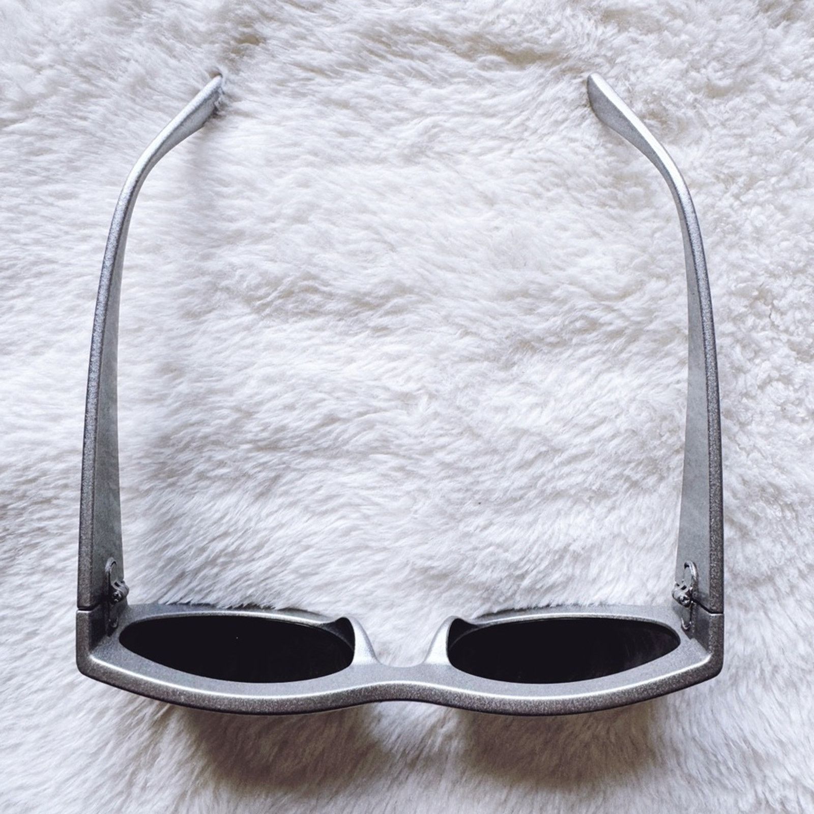 Other Francis Mirrored Silver Cat-Eye Sunglasses Size ONE SIZE - 5 Thumbnail