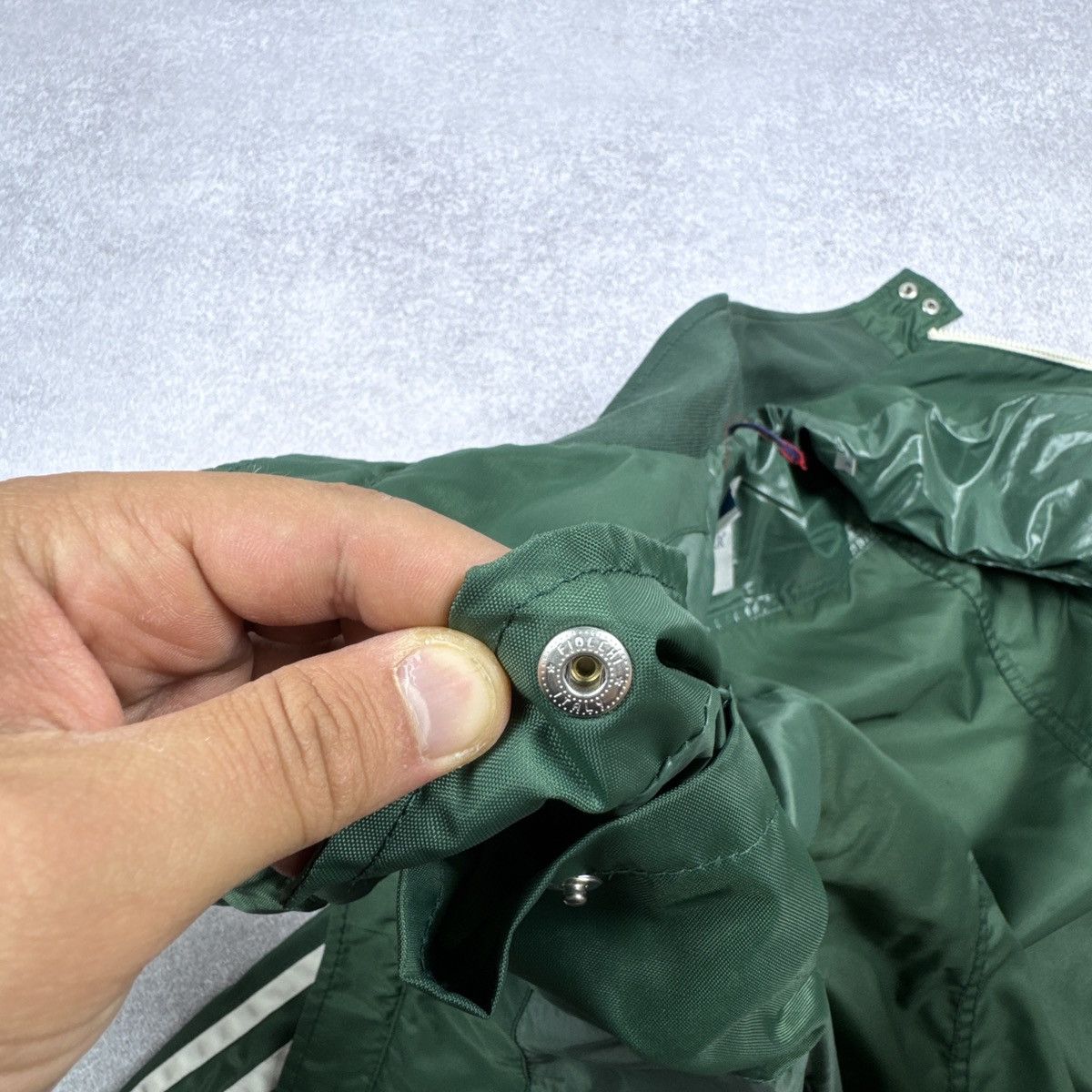 Moncler Men`s Moncler Emile Green Nylon Bomber Jacket Size 2 / M Size US M / EU 48-50 / 2 - 22 Thumbnail