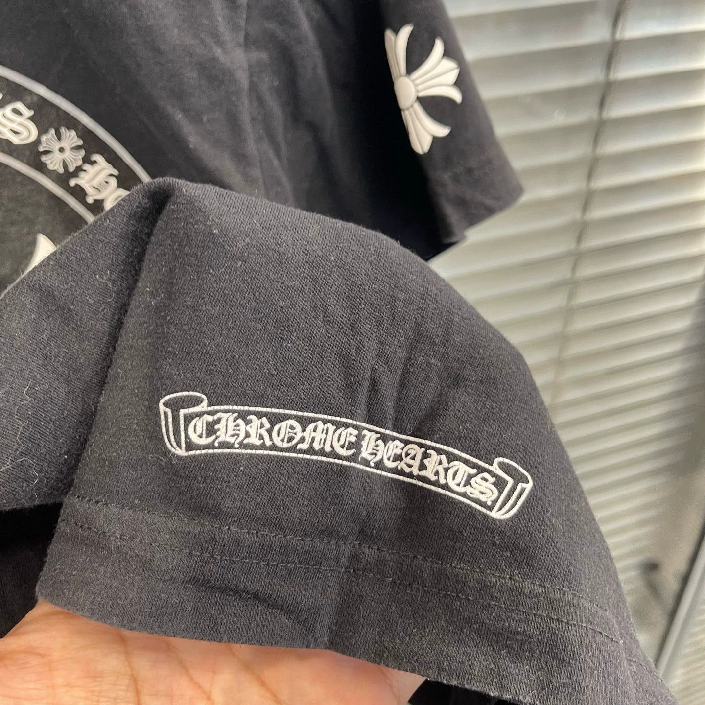 Chrome Hearts Chrome Hearts Black Cross Sanskrit SS Tee S 99N Size S / US 4 / IT 40 - 7 Thumbnail