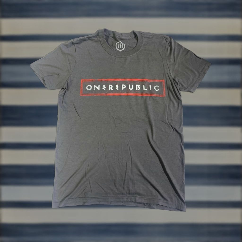 New Republic VINTAGE ONEREPUBLIC Canada Tour 2015 Grey Long Sleeve T-Shirt Official Merchandise Size S Unisex Adults Band Music Mens Size US S / EU 44-46 / 1 - 1 Thumbnail