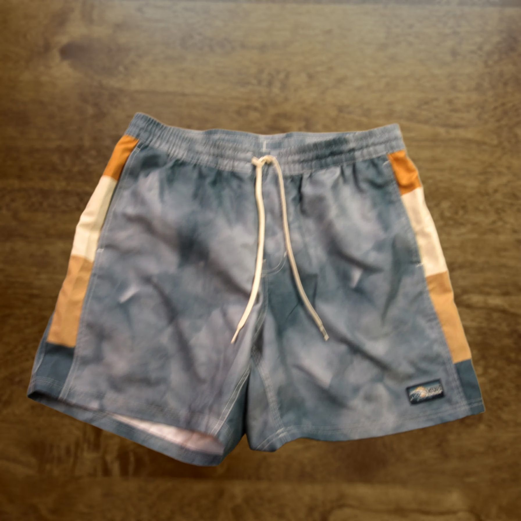 Vans VANS Mens Board Shorts Geometric Multicolor - Size L - Drawstring - Surfing - Beach - Regular - Men Size US 33 - 1 Thumbnail