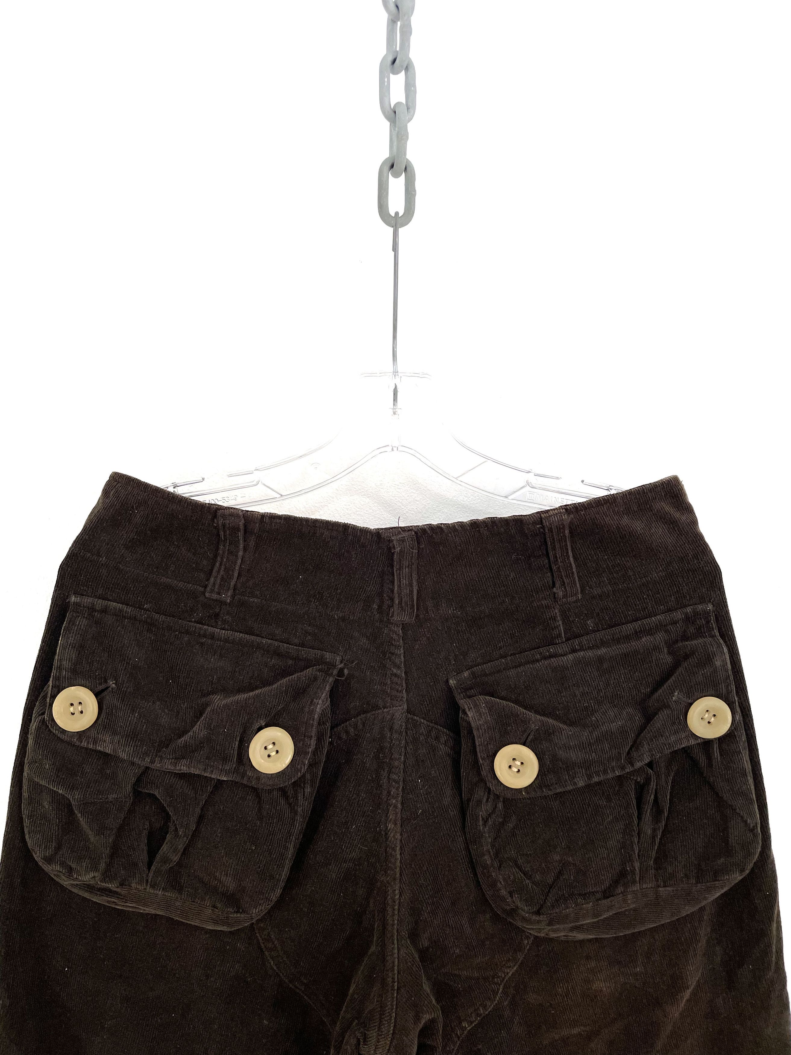 General Research 1998 Corduroy Pocket Pants Size US 30 / EU 46 - 3 Thumbnail