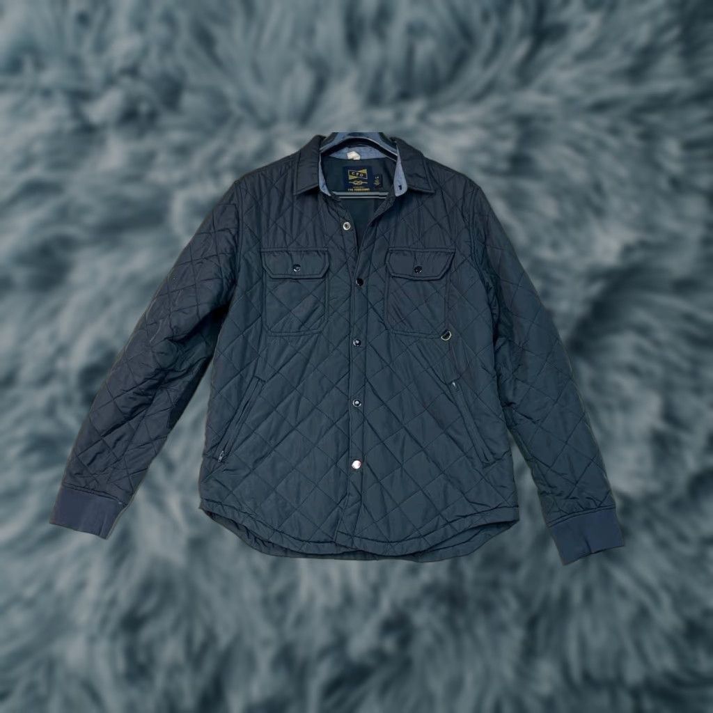 Vintage Line of Trade The Peak CPO Jacket Shacket Jacket Black L Mens Insulated Twill Coat Casual Vintage No Flaws Pics Size US L / EU 52-54 / 3 - 1 Thumbnail