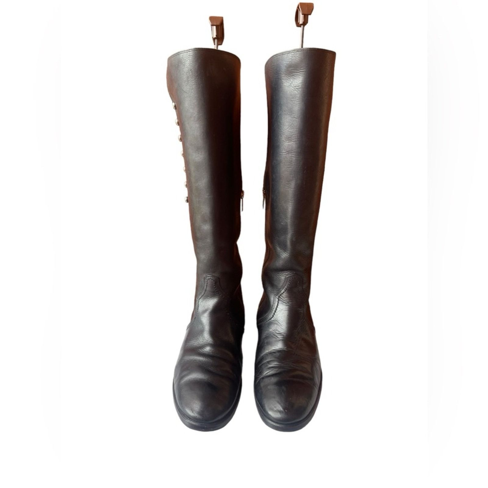 Lucchese Spirit By Lucchese Annie Riding Boot Leather Sz:9 Size US 11 / IT 41 - 6 Thumbnail