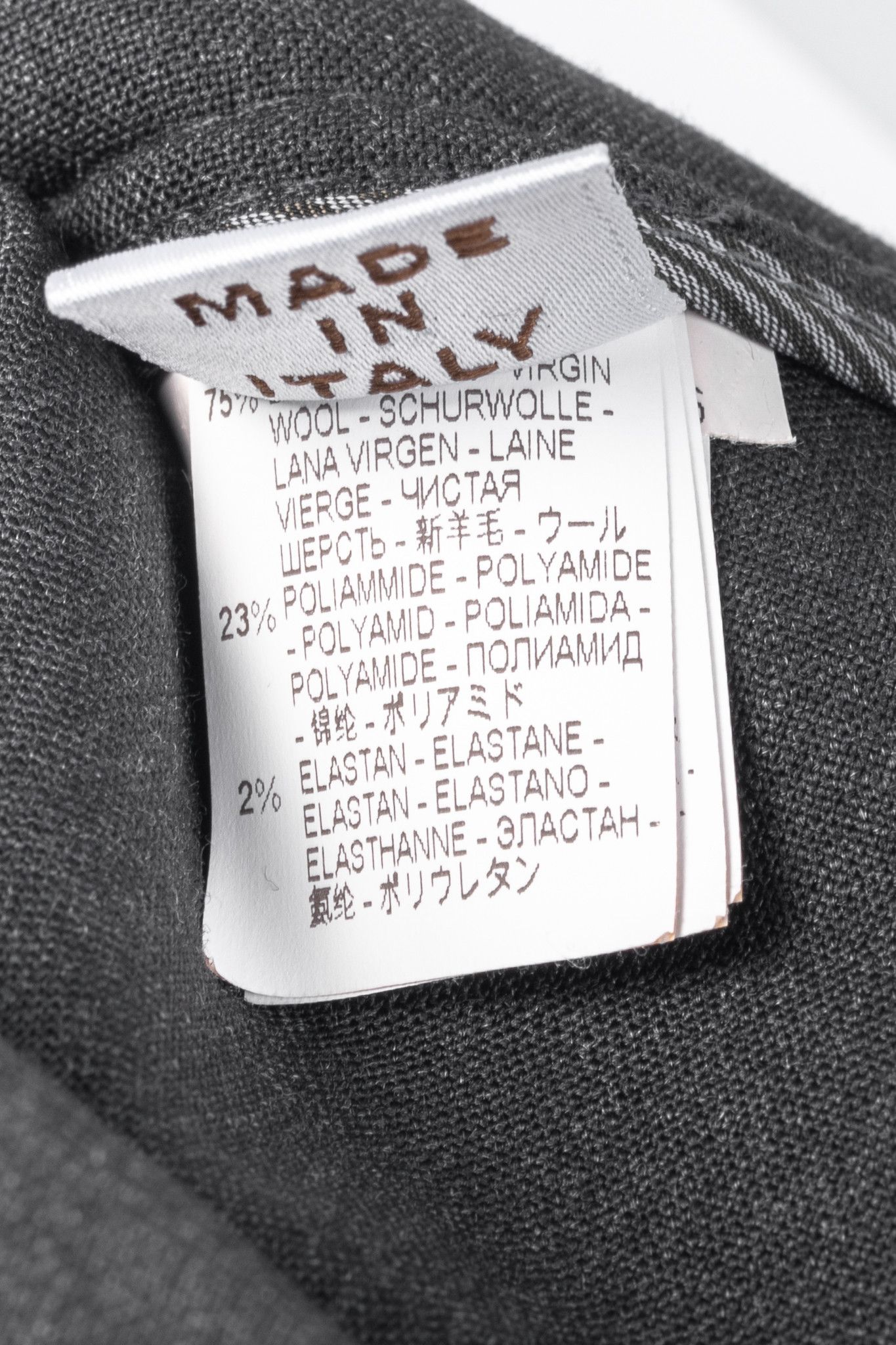 Brunello Cucinelli Brunello Cucinelli Stretch-Wool Quilted Zip-Hem Trousers Size 27" / US 4 / IT 40 - 11 Thumbnail