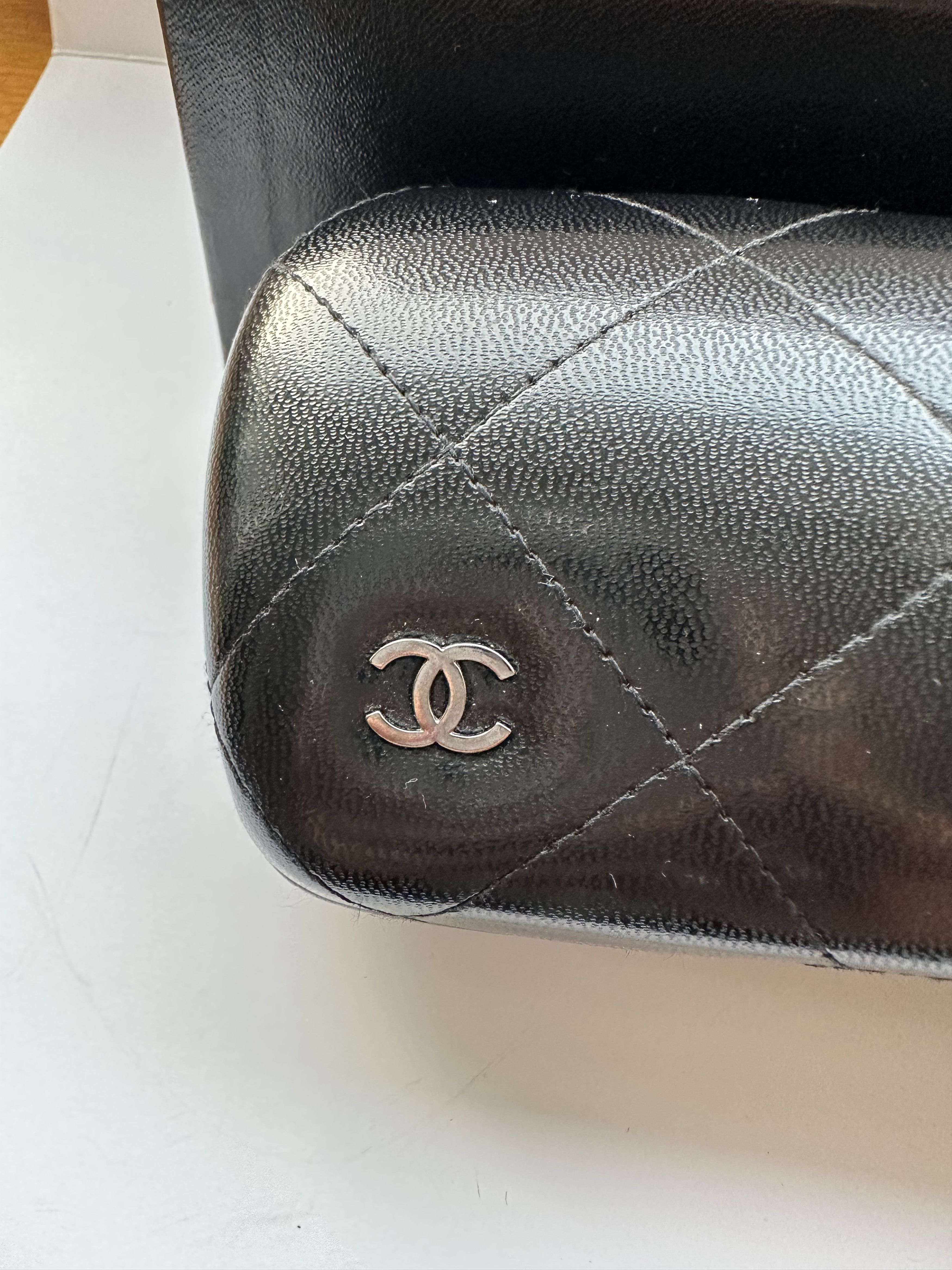 Chanel Chanel 6043 Black + Silver Quilted Sunglasses Size ONE SIZE - 13 Thumbnail