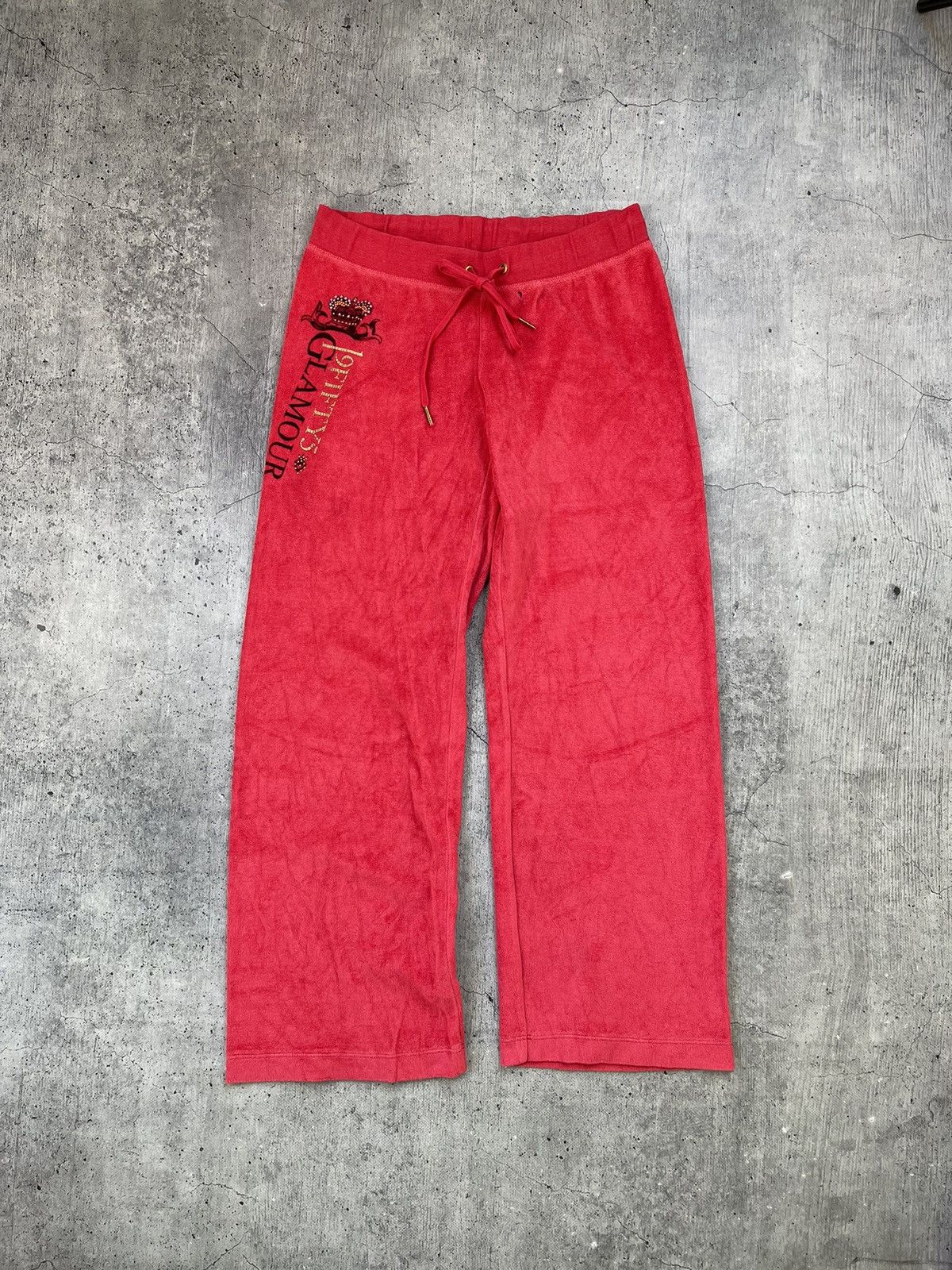 Juicy Couture Vintage y2k Juicy Couture Style Velour Track Suit Size 40" / US 18 - 4 Thumbnail