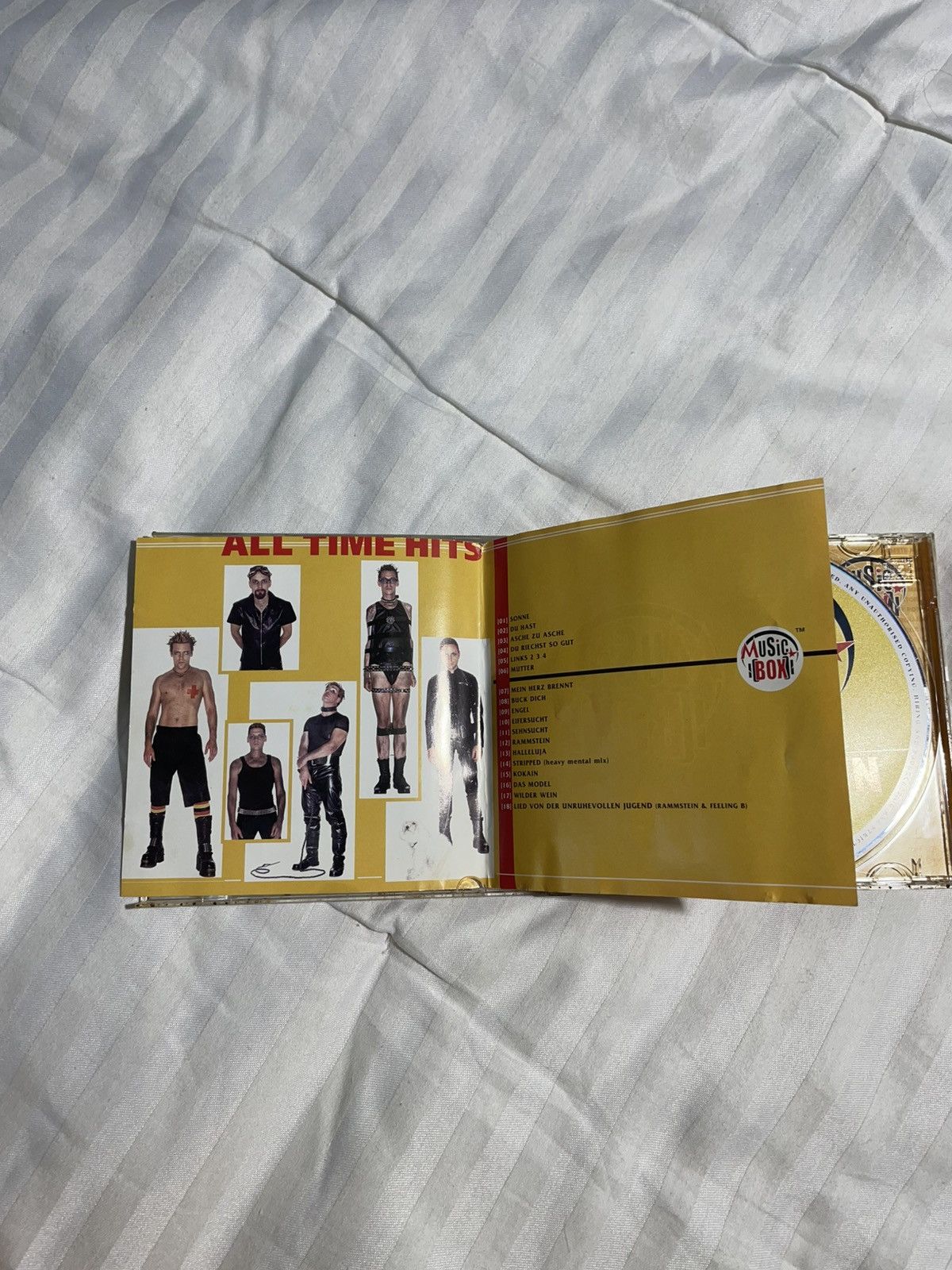Vintage Vintage Rare Archive 2002 Rammstein All Time Hits CD Disc Size ONE SIZE - 6 Thumbnail
