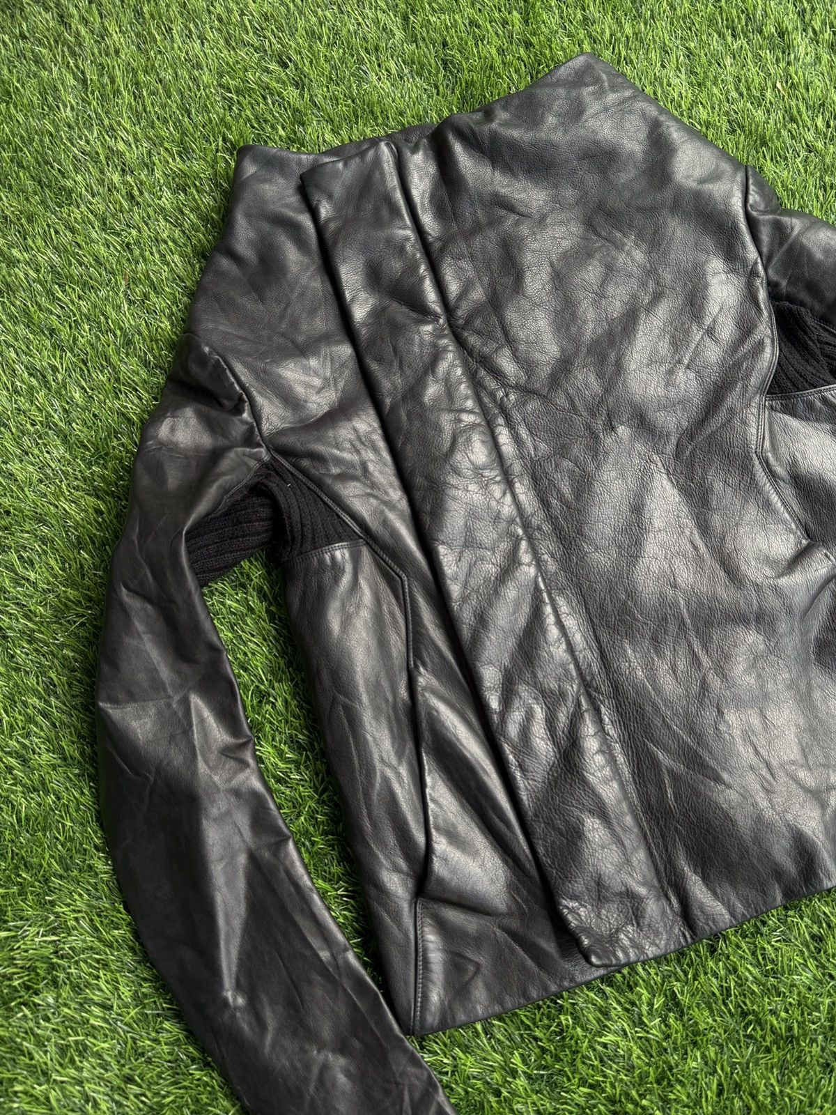 Rick Owens 🔥🔥🕷️Biker jacket Size S / US 4 / IT 40 - 3 Thumbnail
