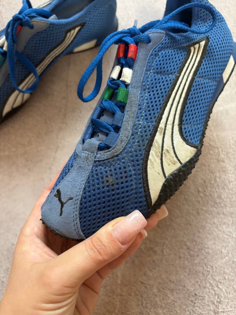 Puma × Vintage Puma Italia vintage y2k futuristic distressed sneakers Size US 6 / EU 39 - 6 Thumbnail