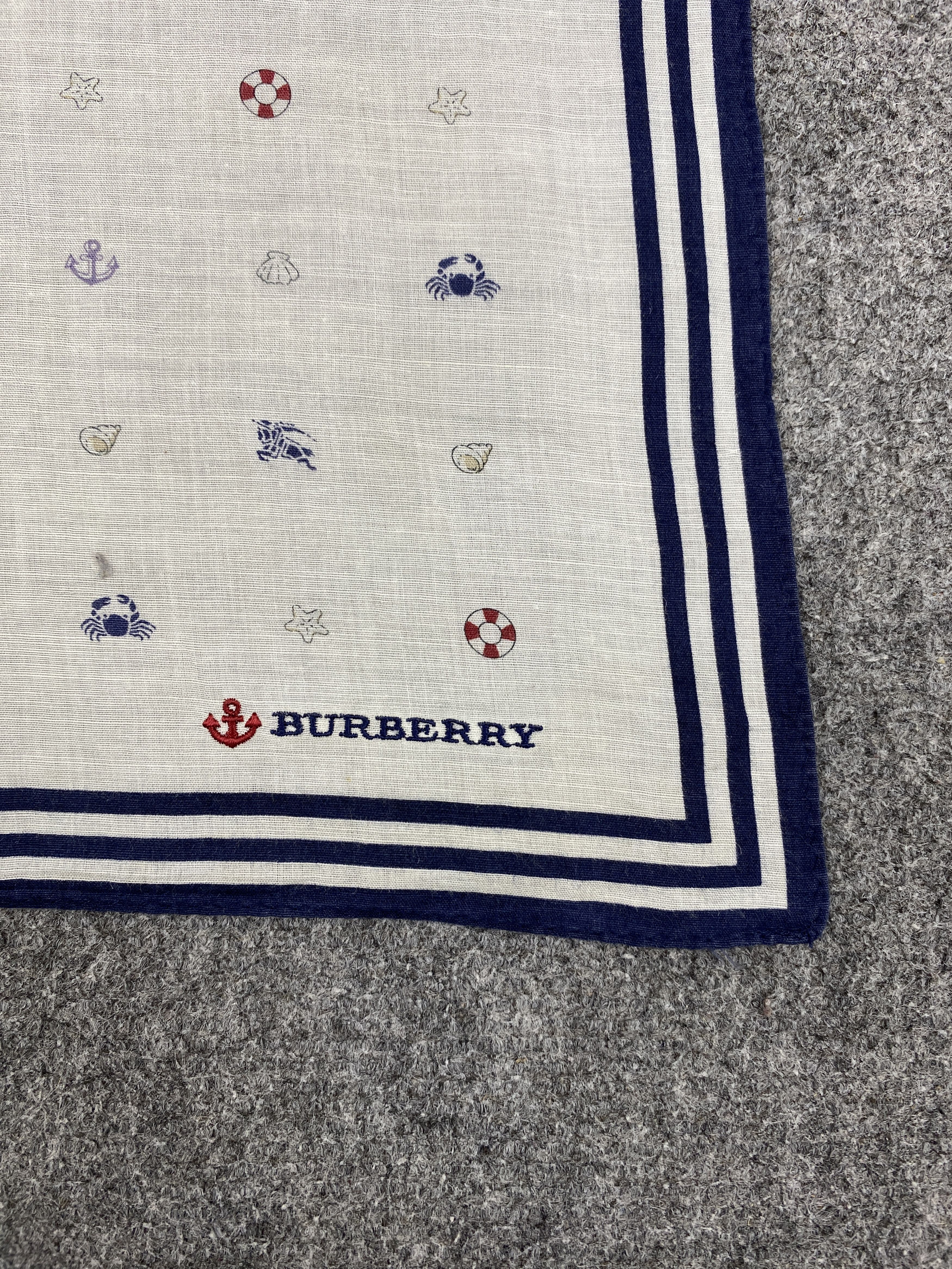 Burberry Burberrys Handkerchief / Bandana / Neckerchief HKC0310 Size ONE SIZE - 5 Thumbnail