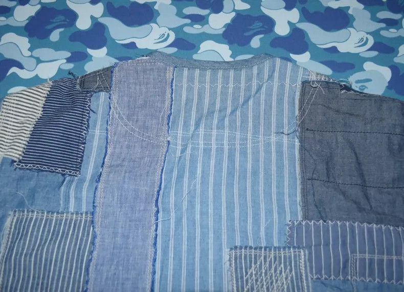 Junya Watanabe Junya Watanabe Man Boro Patchwork Shirt Size US S / EU 44-46 / 1 - 4 Thumbnail