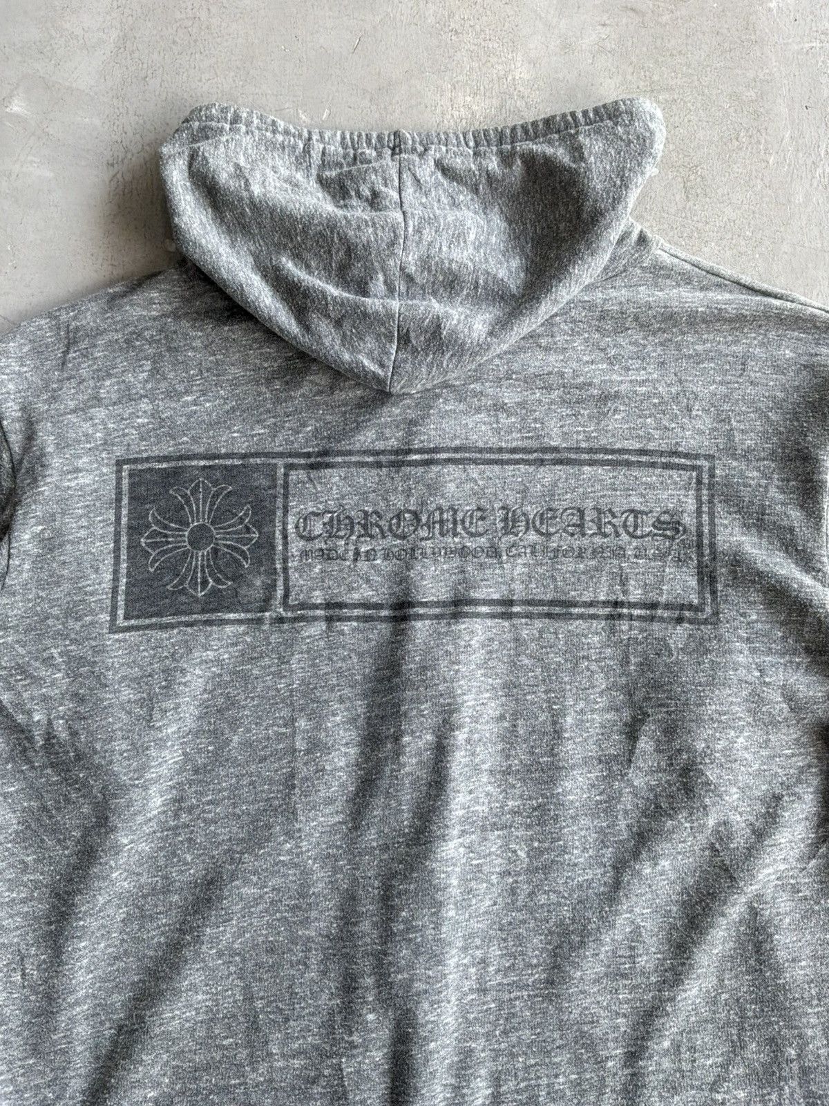 Chrome Hearts 2000s Chrome Hearts - Hollywood Script Zip Hoodie Size US M / EU 48-50 / 2 - 3 Thumbnail