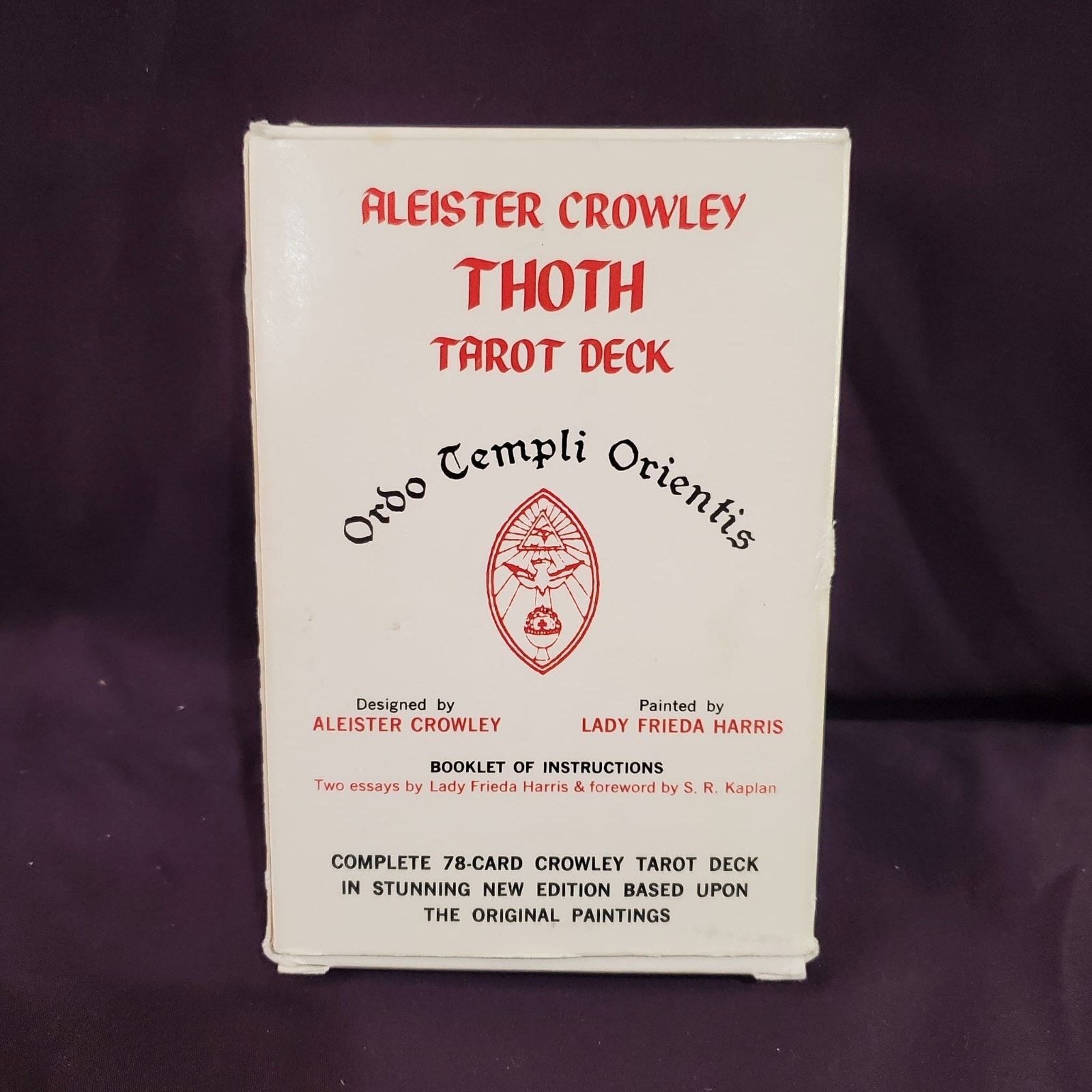 Other Aleister Crowley Thoth Tarot Deck Complete Belgium VTG Size ONE SIZE - 2 Thumbnail