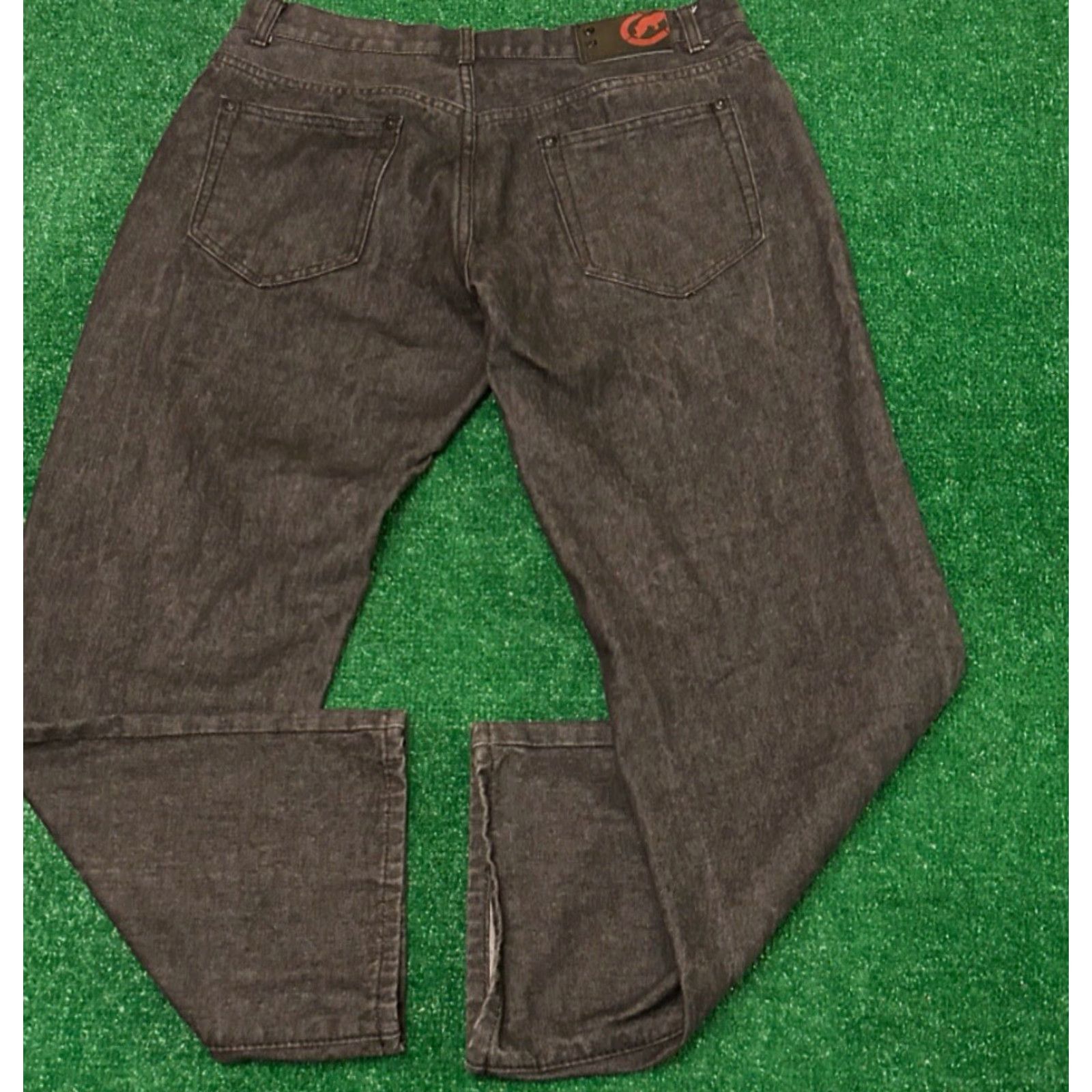 Ecko Unltd. VINTAGE Ecko Unltd Baggy Skater Grunge Jeans VTG Mens Size 34 Dark Wash 34x30 Jeans Mens Dark Wash Grunge Y2K Skater Hip Hop Punk Wide-Leg Vel Vintage Size US 34 / EU 50 - 2 Thumbnail