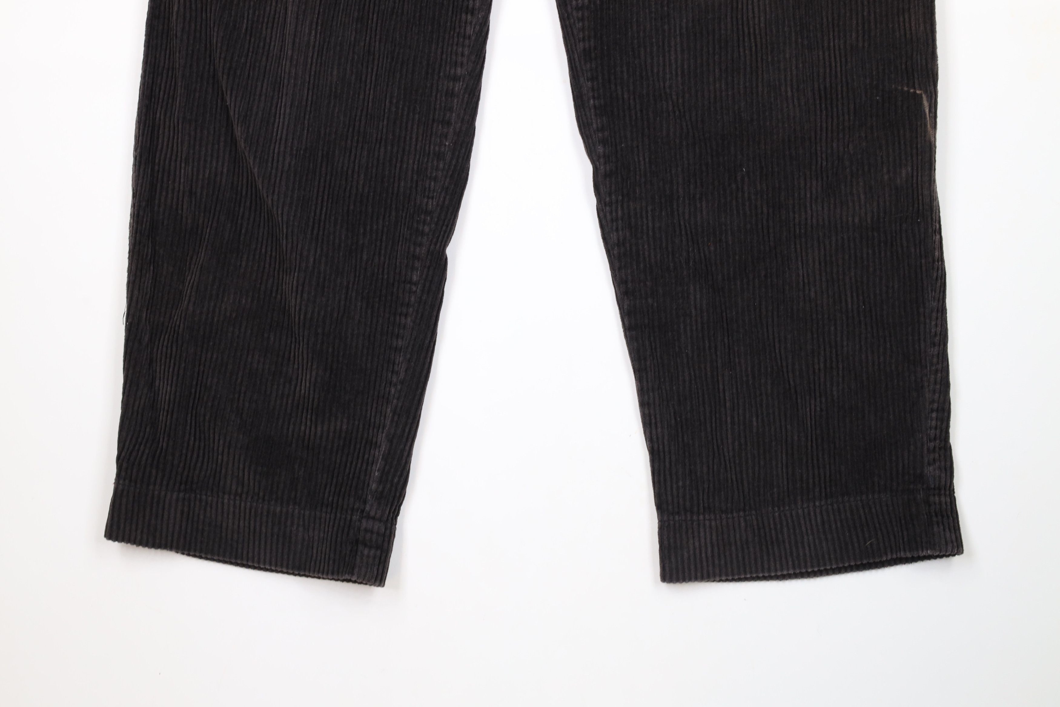 Vintage Vintage 90s Streetwear Pleated Wide Leg Corduroy Chino Pants Size US 34 / EU 50 - 4 Thumbnail