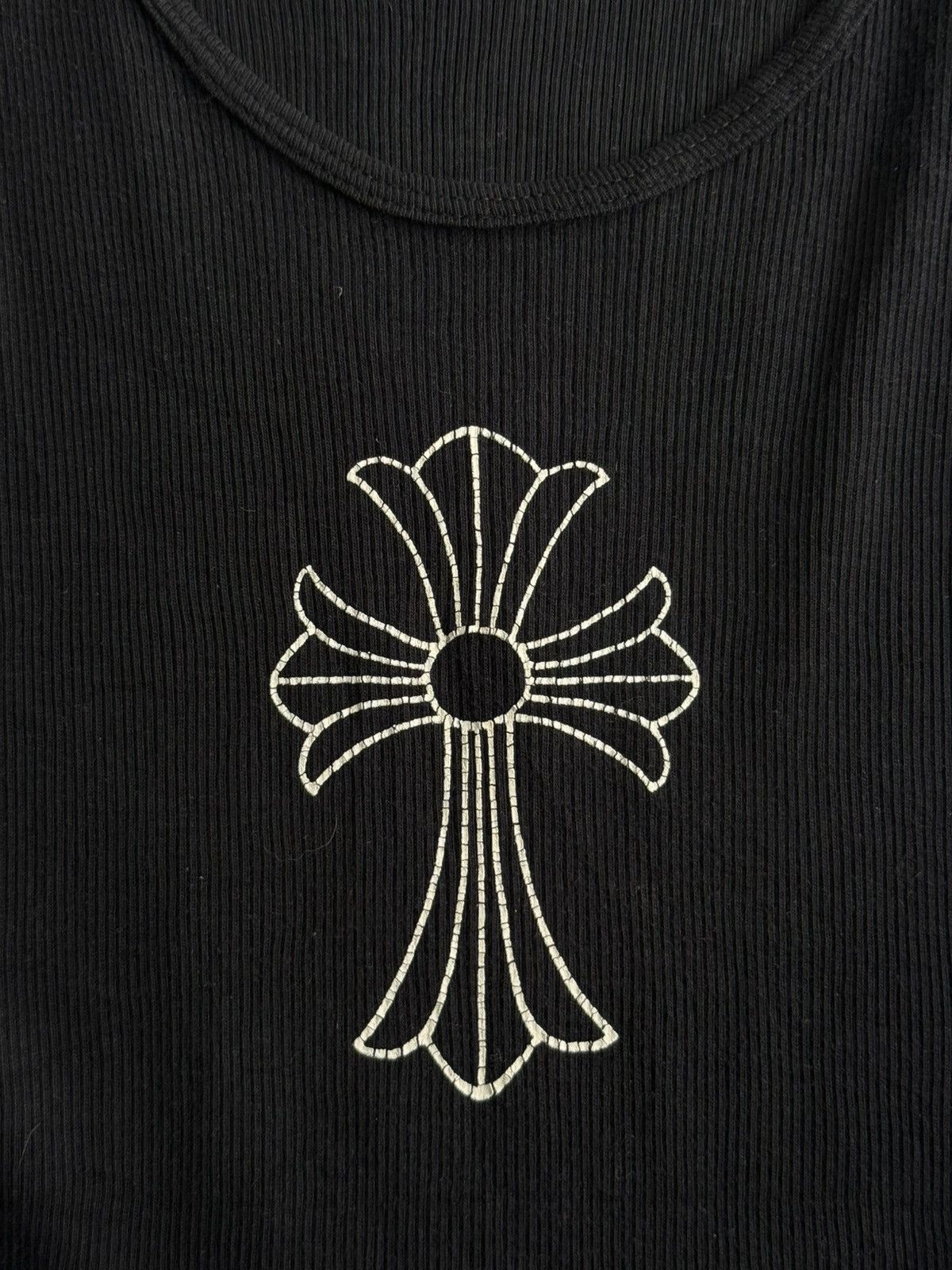 Chrome Hearts RARE 90s - Womens Double Dagger Knit Tank Top Size M / US 6-8 / IT 42-44 - 4 Thumbnail