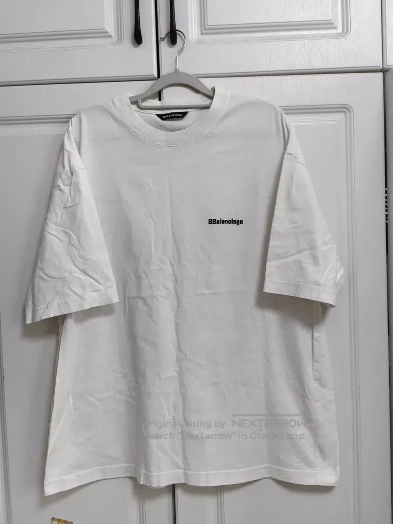 Balenciaga Balenciaga White Short Sleeve T-Shirt, Size M Size US M / EU 48-50 / 2 - 1 Thumbnail