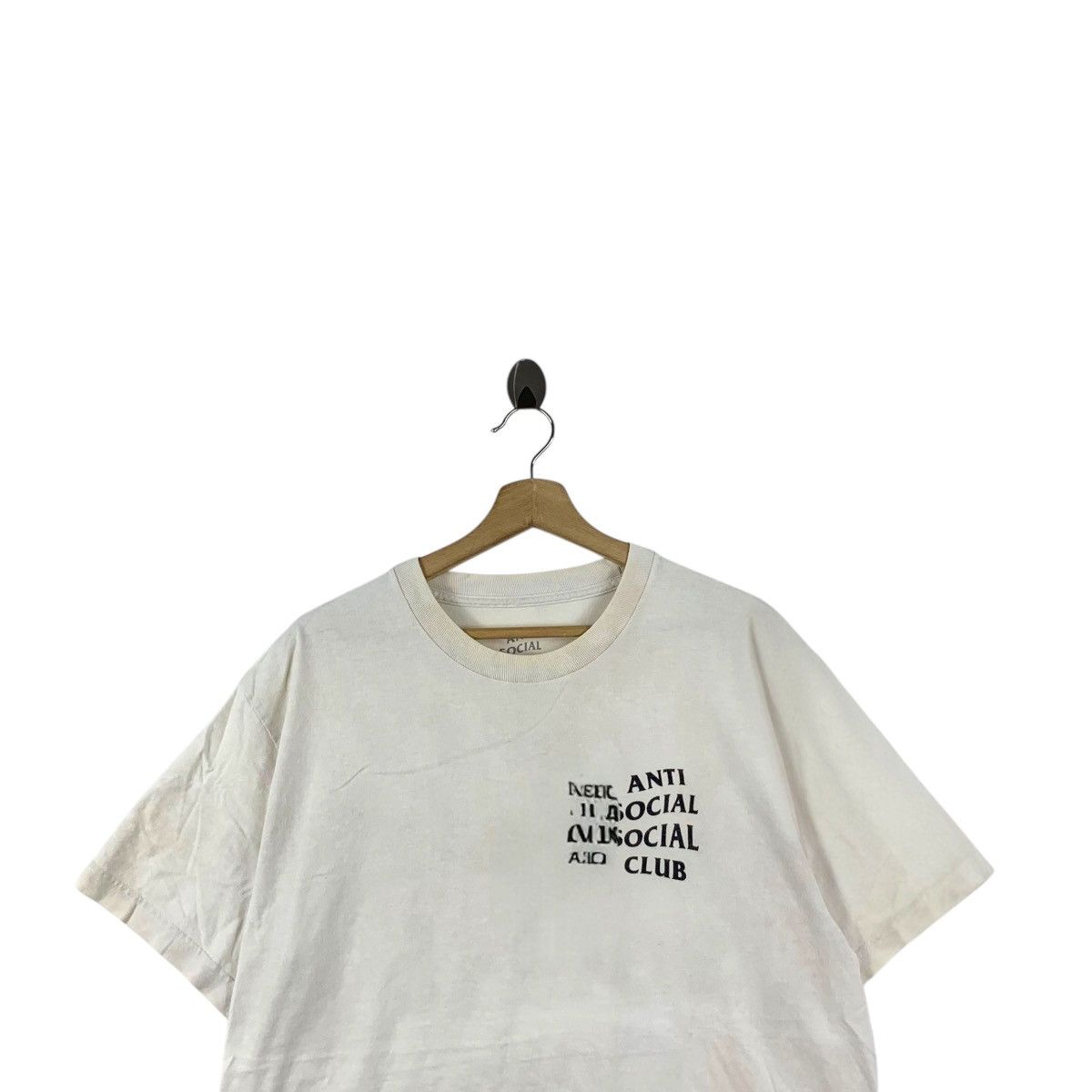 Anti Social Social Club ANTI SOCIAL SOCIAL CLUB Sakura Distress Thrashed Tee Shirt Size US L / EU 52-54 / 3 - 2 Thumbnail