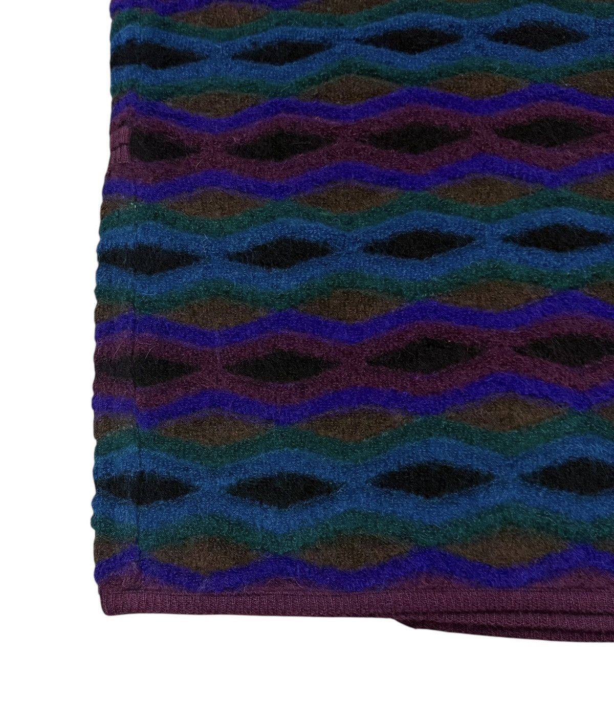 Missoni Vintage Missoni Reversible Wool Mohair Puffer Light Jacket Size L / US 10 / IT 46 - 12 Thumbnail