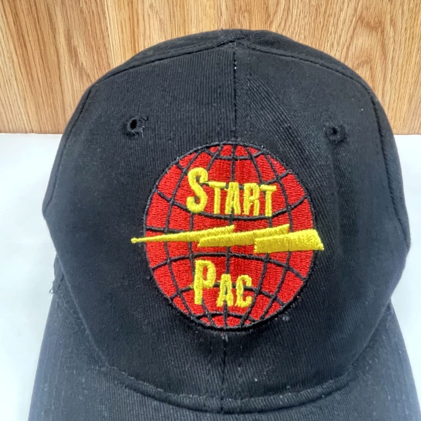 Vintage Startpac.com Embroidered Adjustable StrapBack Baseball Hat Cap Adult Classic Logo Black Size ONE SIZE - 2 Thumbnail