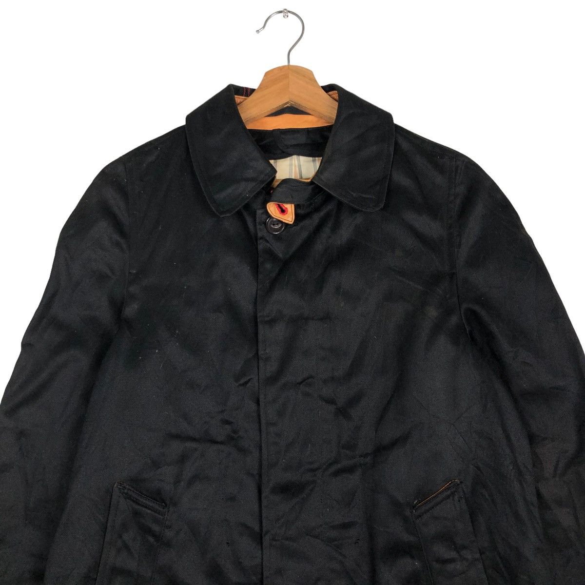 ANACHRONORM 🔥LONG JACKET FLY STRIPED LINING RICH BLACK ANACHRONORM Size US M / EU 48-50 / 2 - 3 Thumbnail