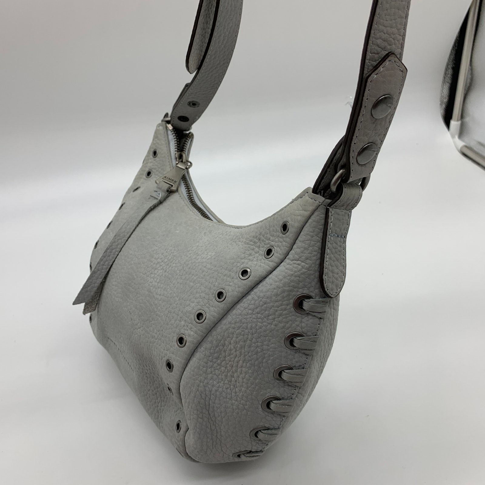 Other Aimee Kestenberg Nubuck Crossbody Purse Austin Vibes Arctic Size ONE SIZE - 9 Thumbnail