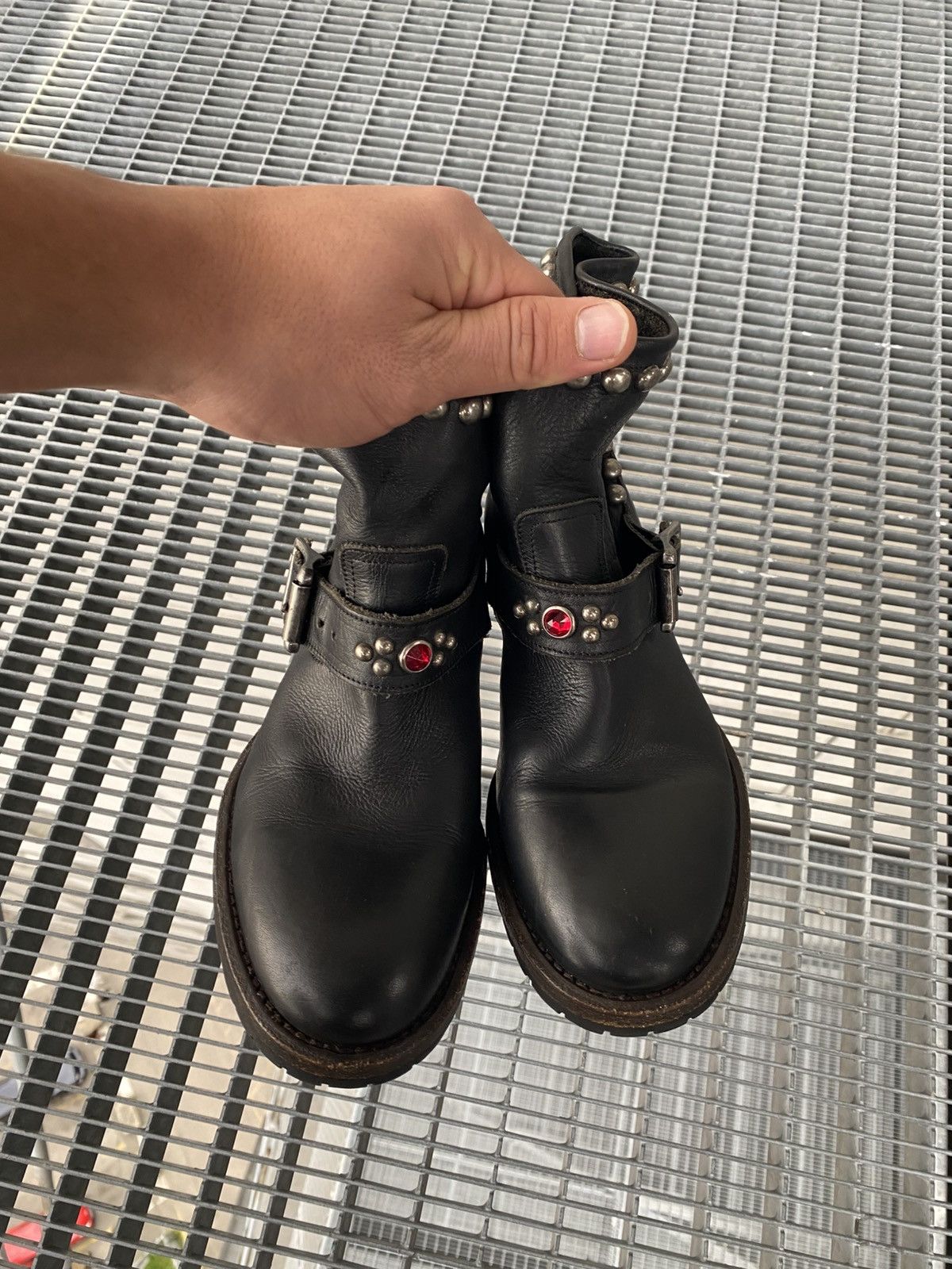 Hollywood Trading Company Hollywood Trading Company HTC Leather Boots Size US 6 / IT 36 - 6 Thumbnail