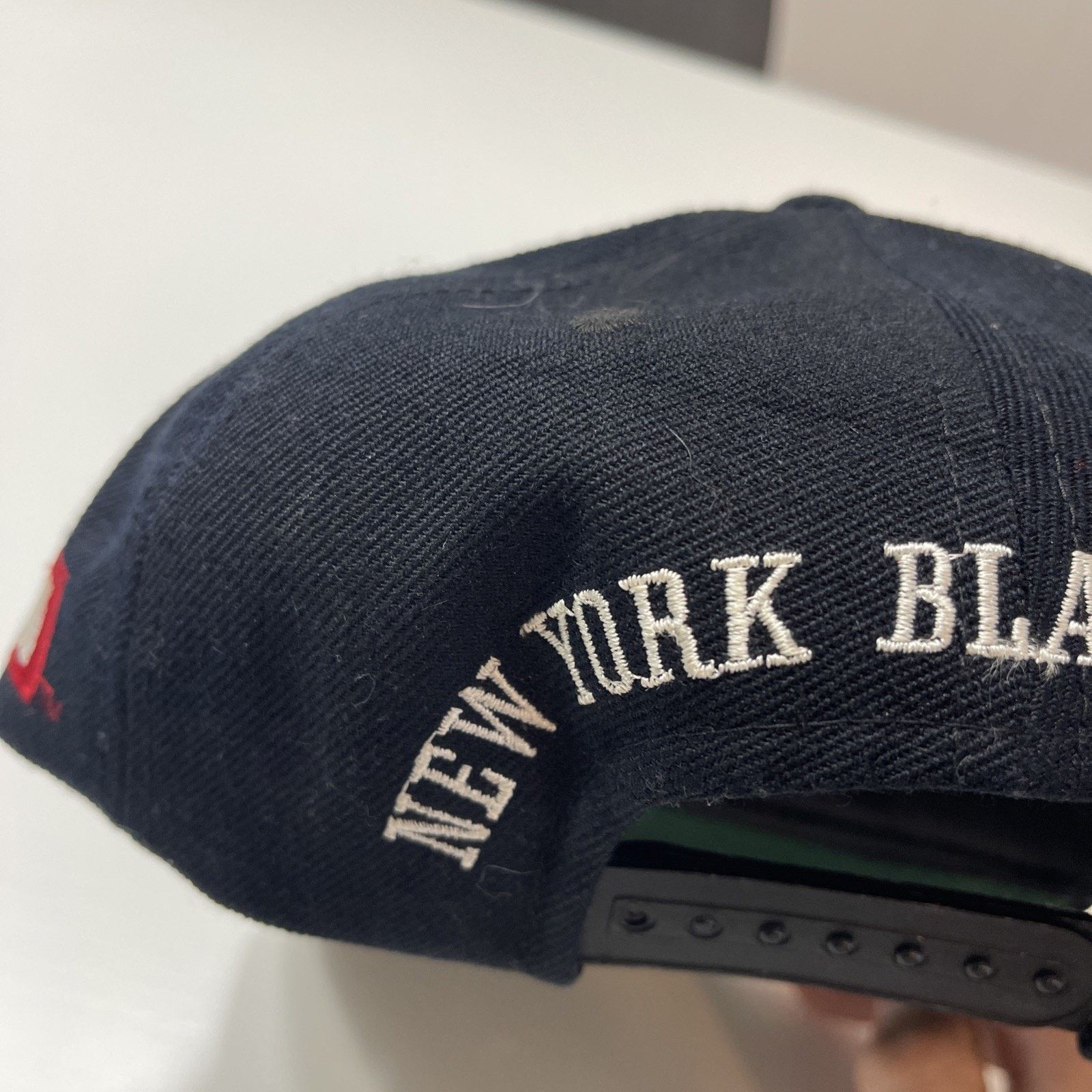 Vintage Vtg New York Black Yankees Hat NLBM Negro League Snapback Size ONE SIZE - 6 Thumbnail