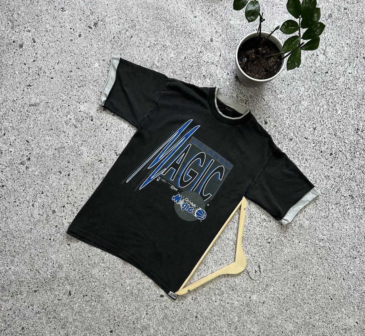 Vintage 90s Orlando Magic NBA Nutmeg Basketball T-shirt Y2K