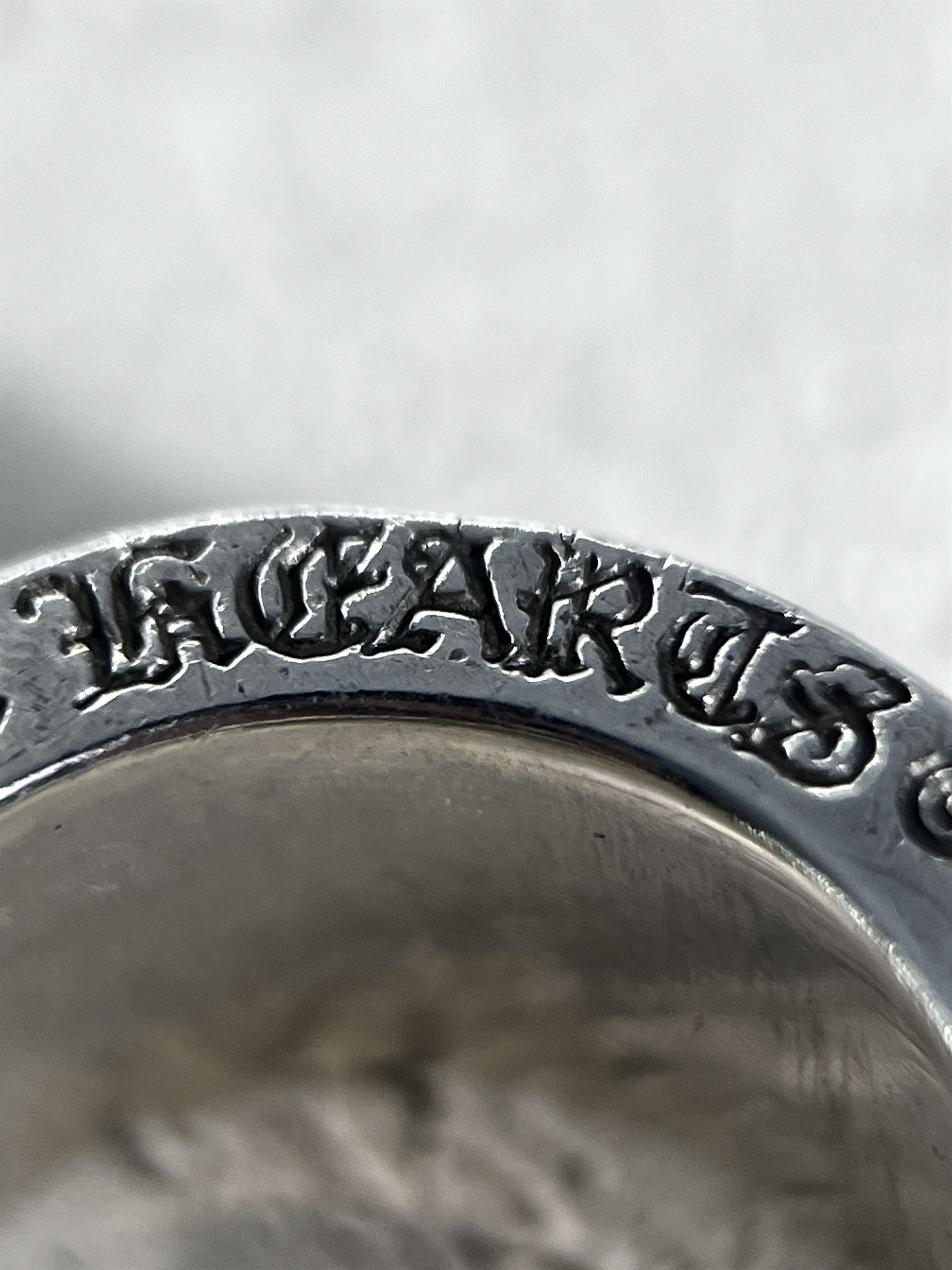 Chrome Hearts Chrome Hearts CH Plus motif Cross Spinner Ring Silver Size ONE SIZE - 8 Thumbnail