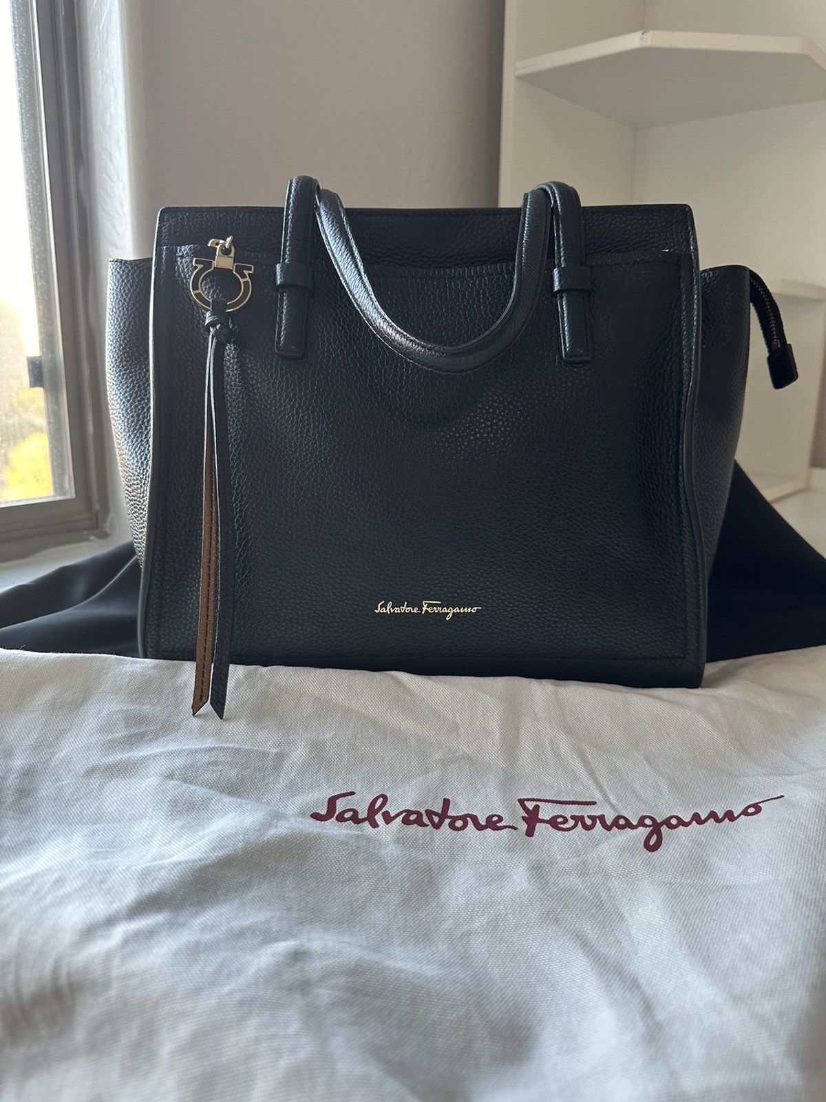 Salvatore Ferragamo Salvatore Ferragamo Amy Gancini tote bag Size ONE SIZE - 2 Thumbnail