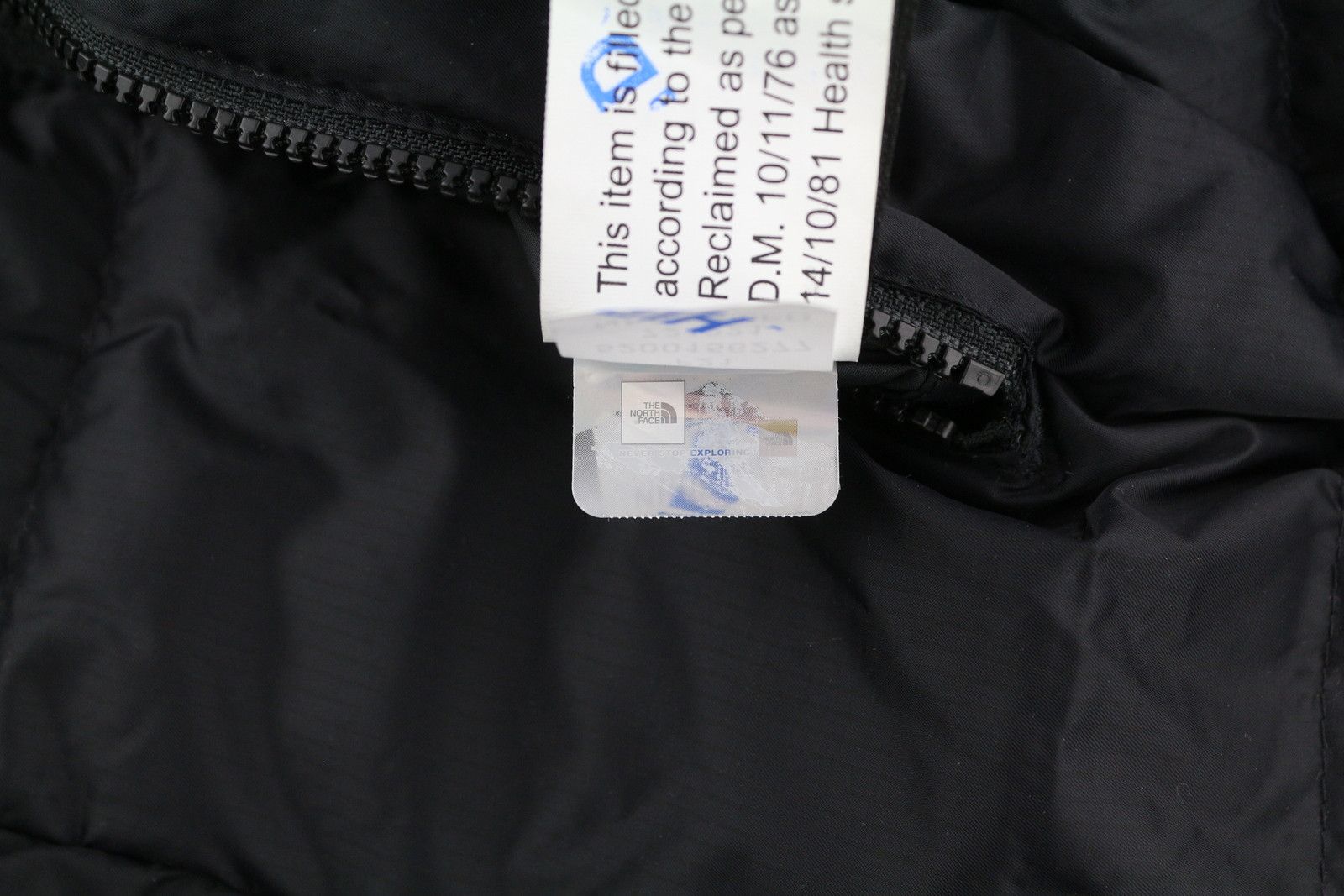 The North Face S Black 550 Down Insulated High Neck Full Zip Puffer 83720 Size US S / EU 44-46 / 1 - 12 Thumbnail