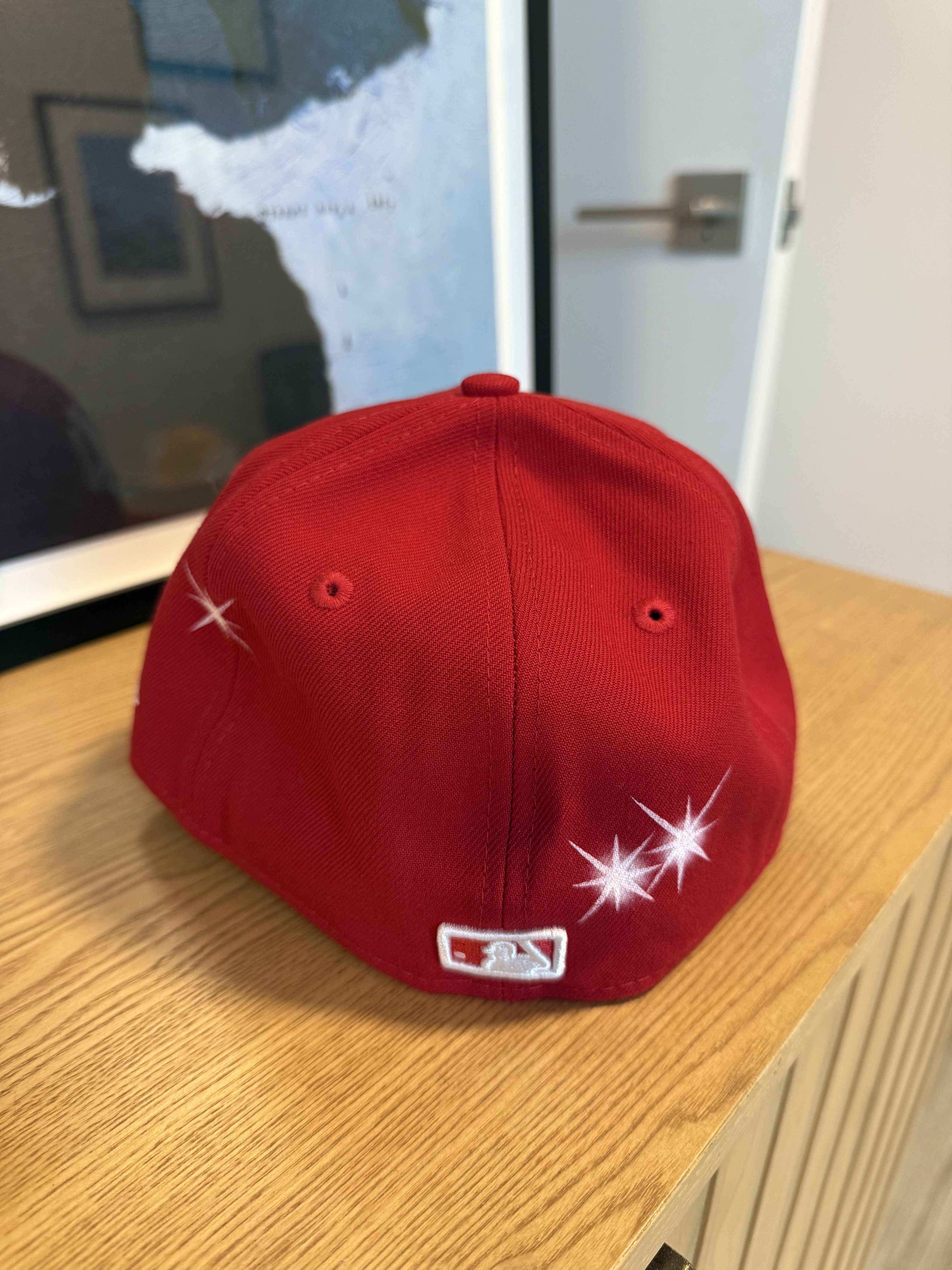 ay el ay en New Era x Ay El Ay En Red Valentines Day Hat - 7 Size ONE SIZE - 3 Thumbnail